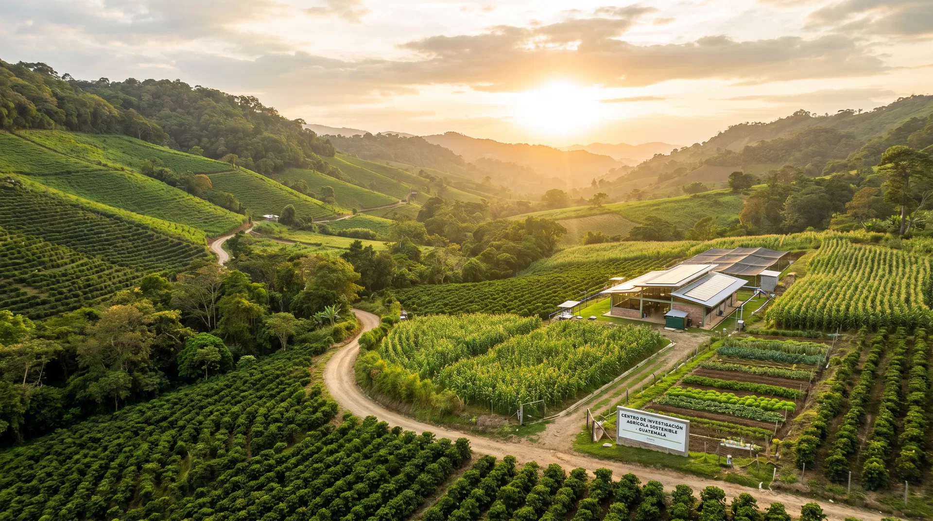 Central American agricultural landscape showing development potential