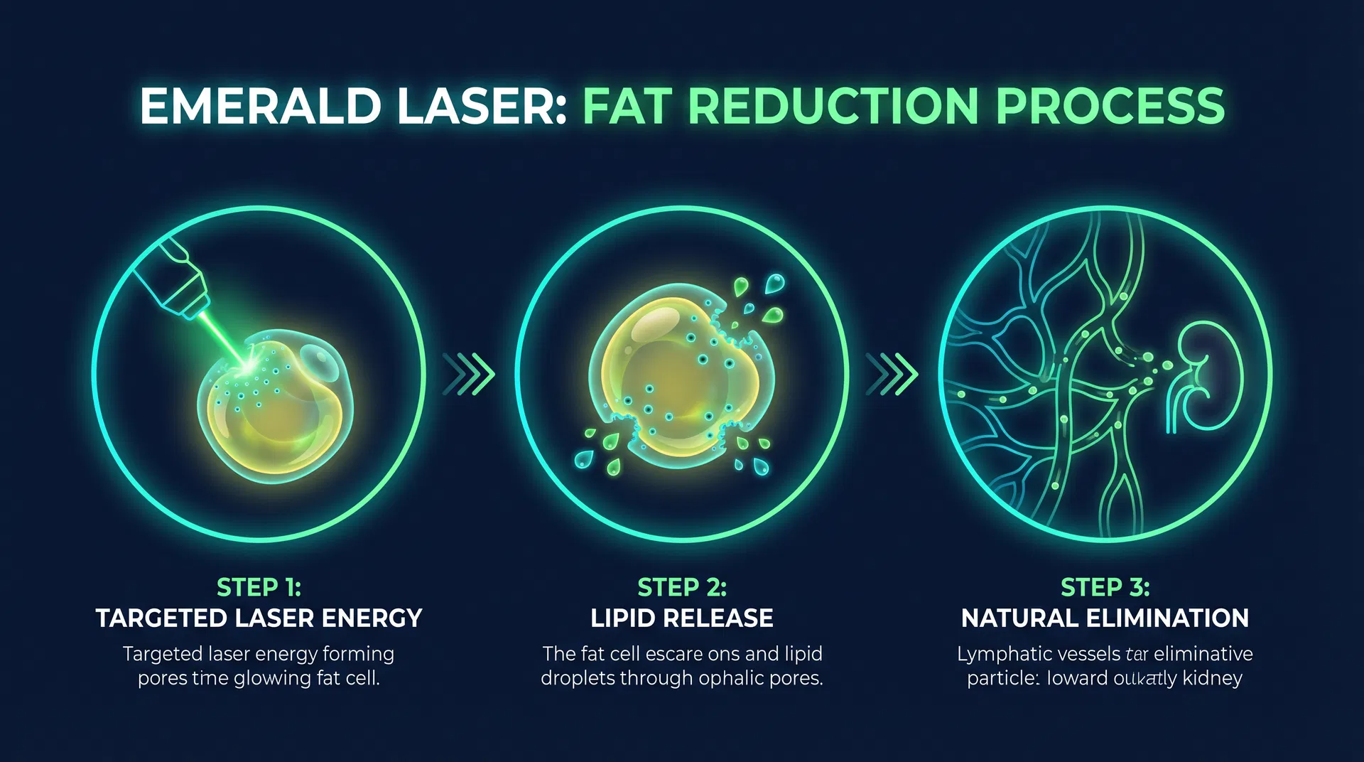 Emerald Laser fat reduction process