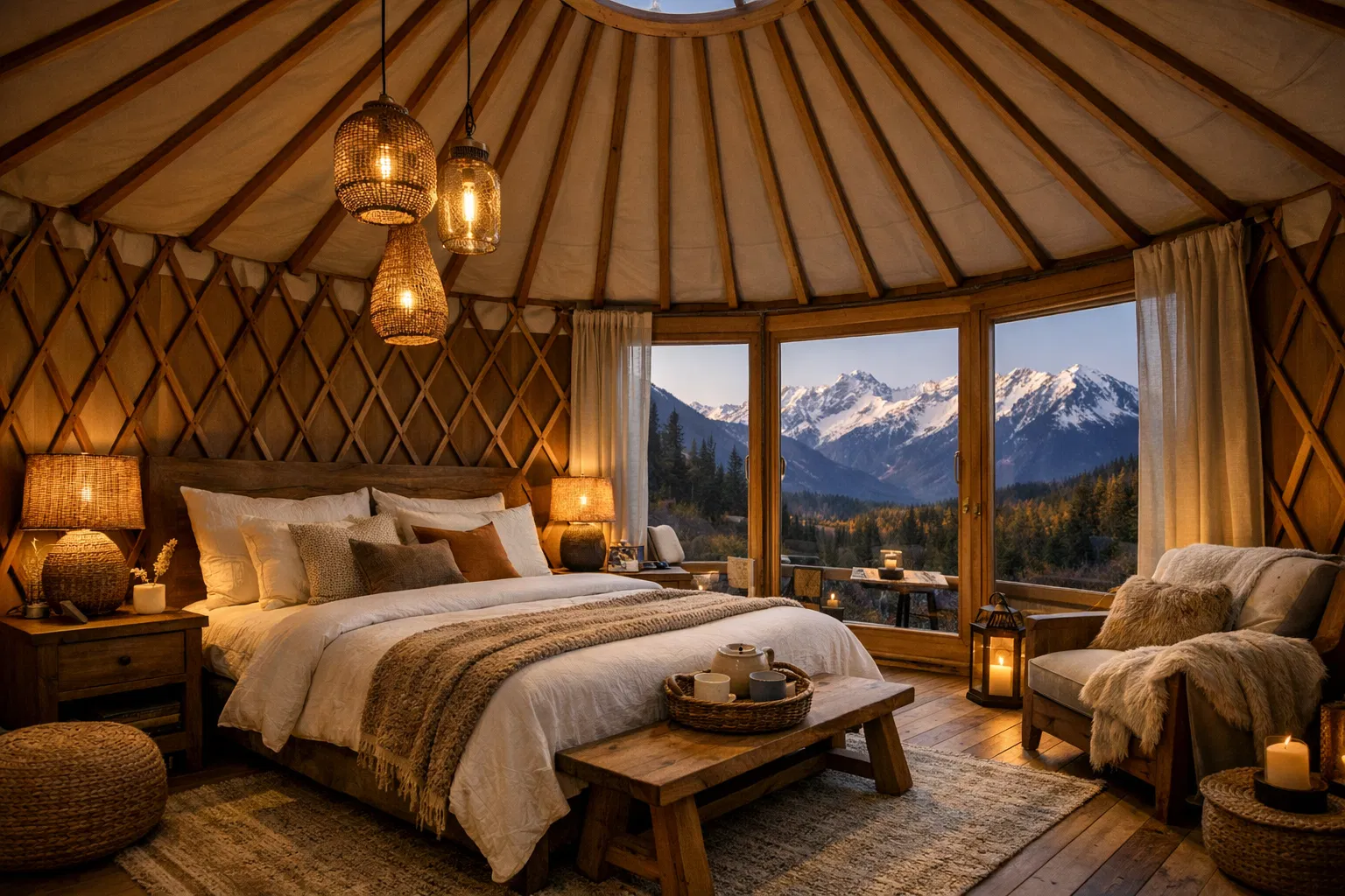 The Alpine Yurt