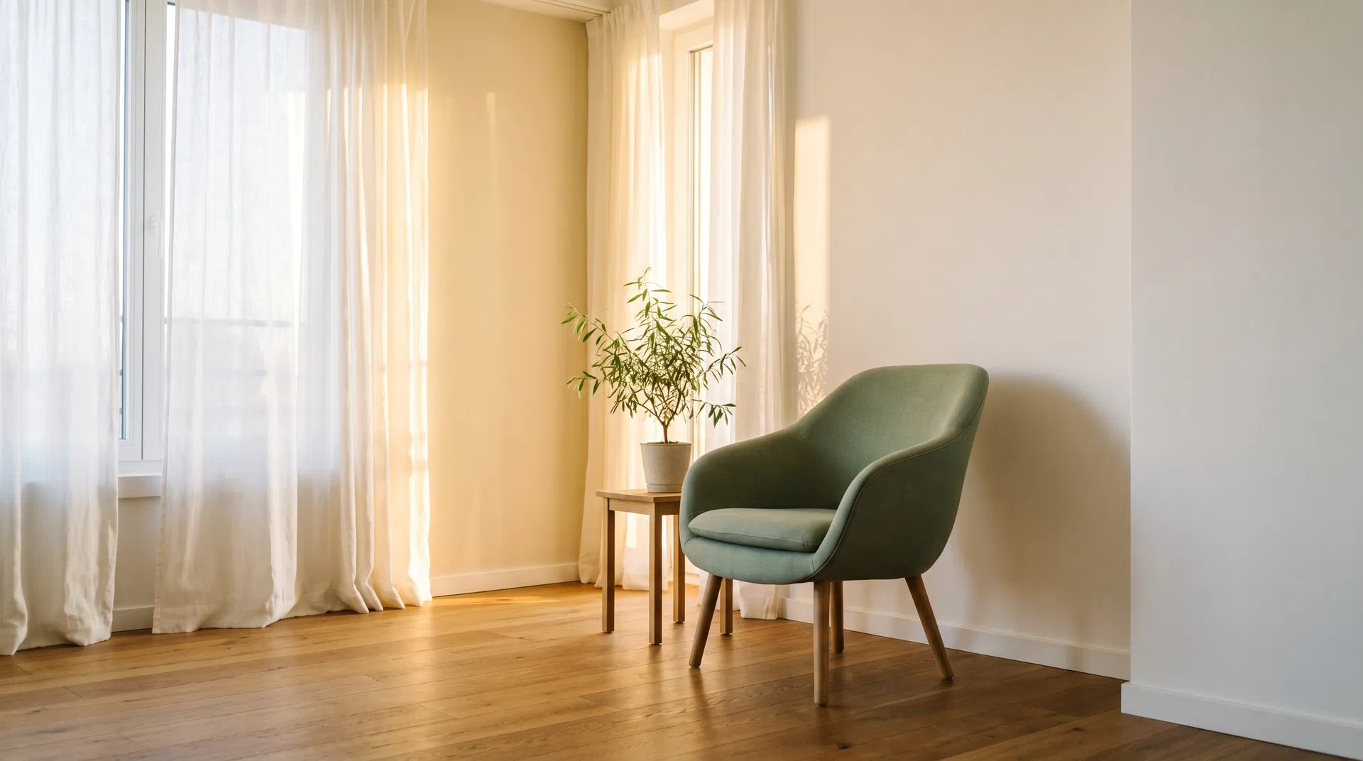 Calm therapy office
