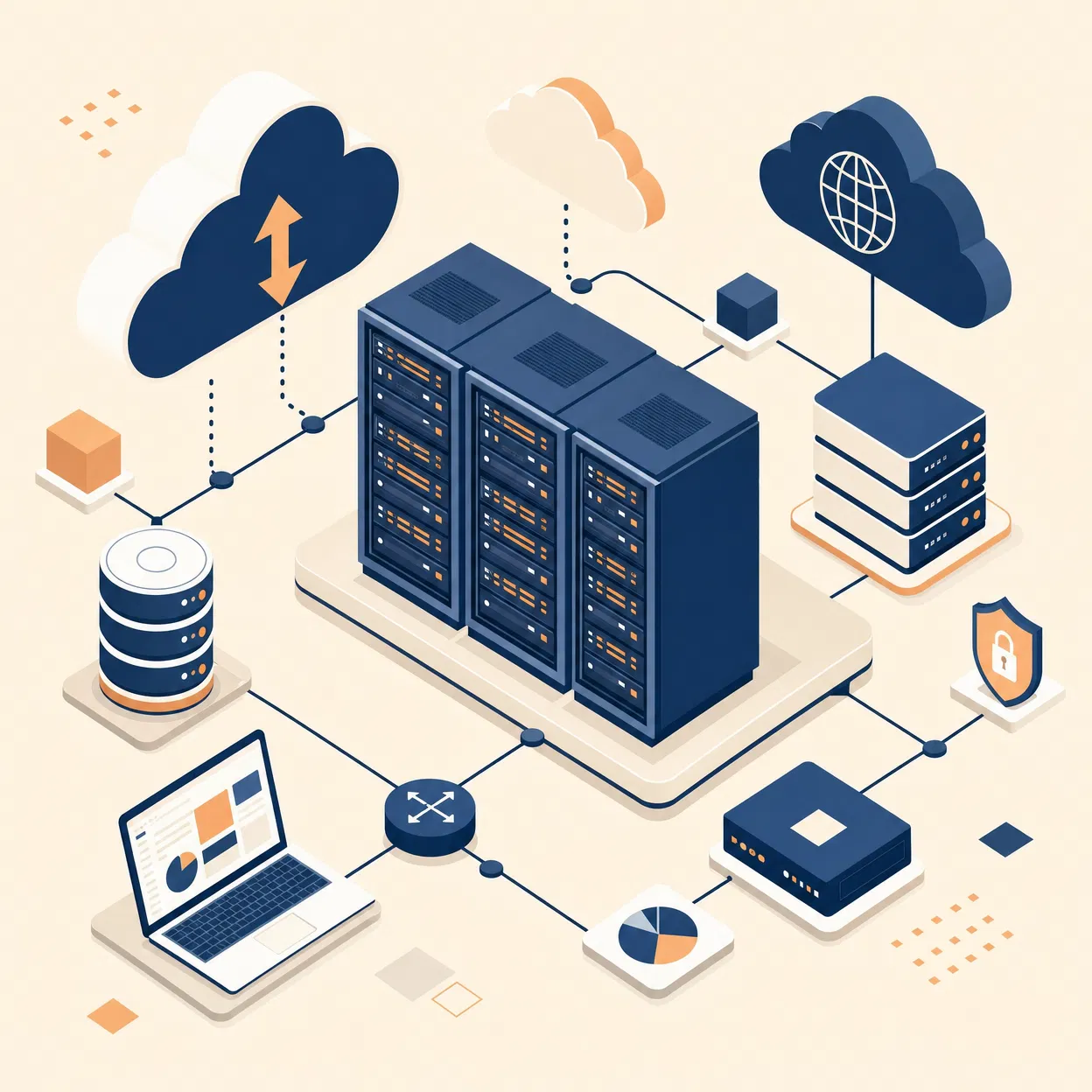 Managed IT infrastructure