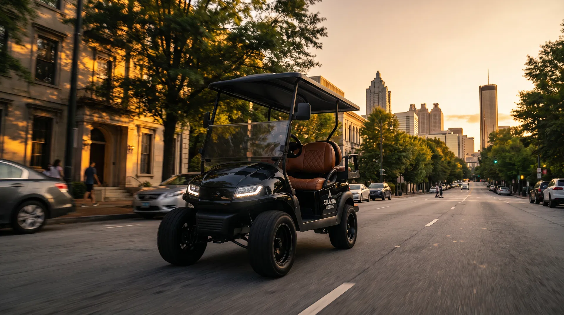 Electric golf cart personal transport Atlanta