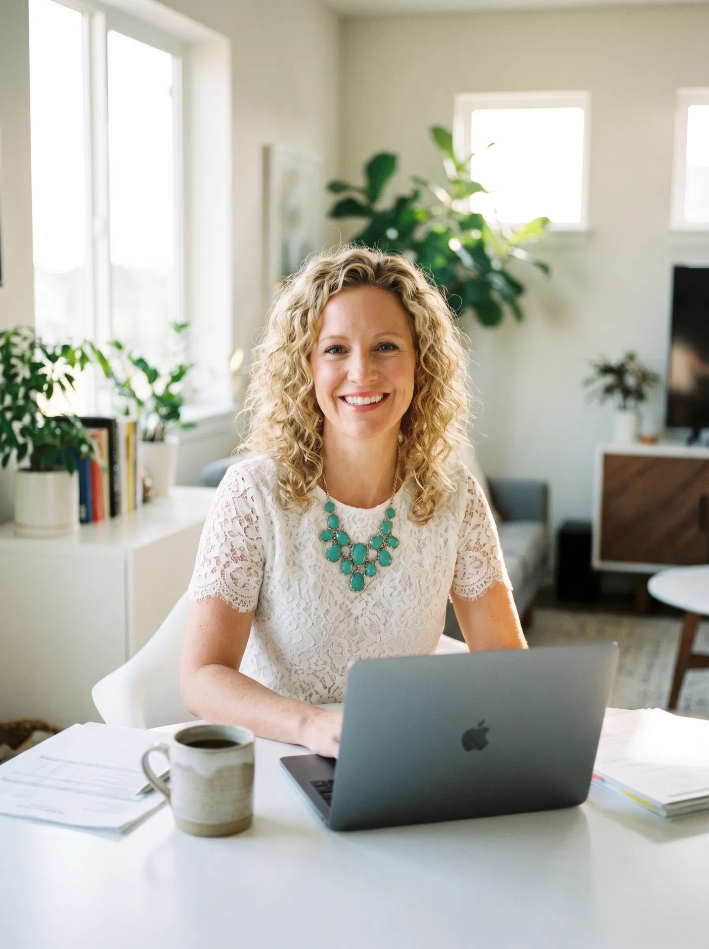 Janna Shacklett working on financial strategy