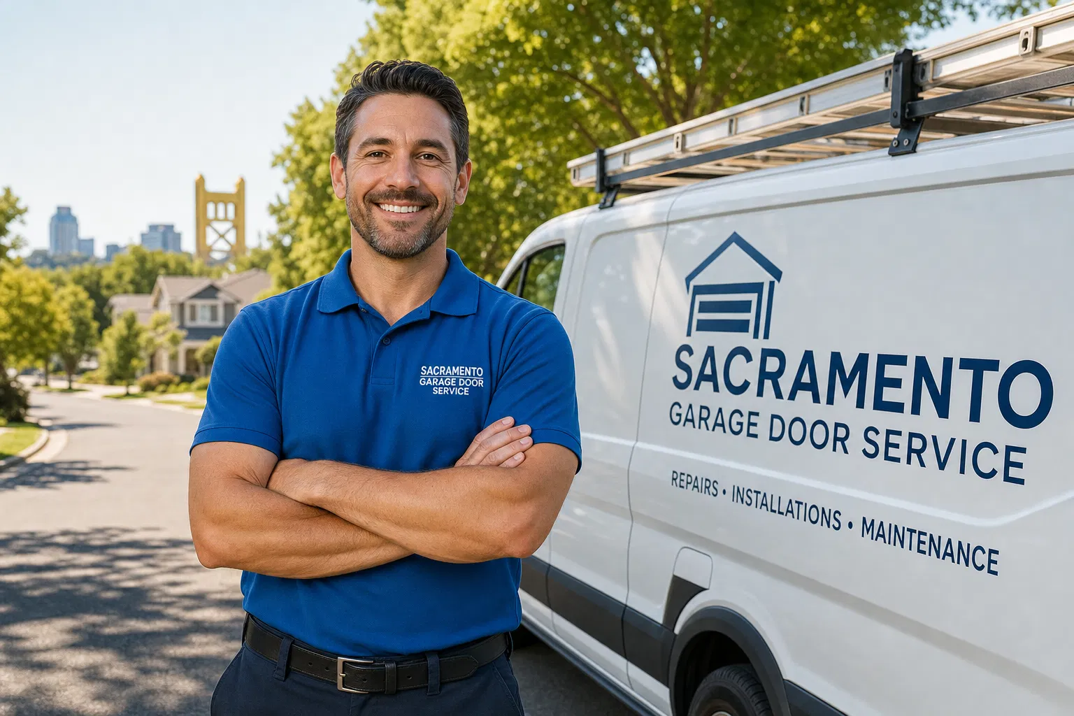 Quality Garage Doors professional technician