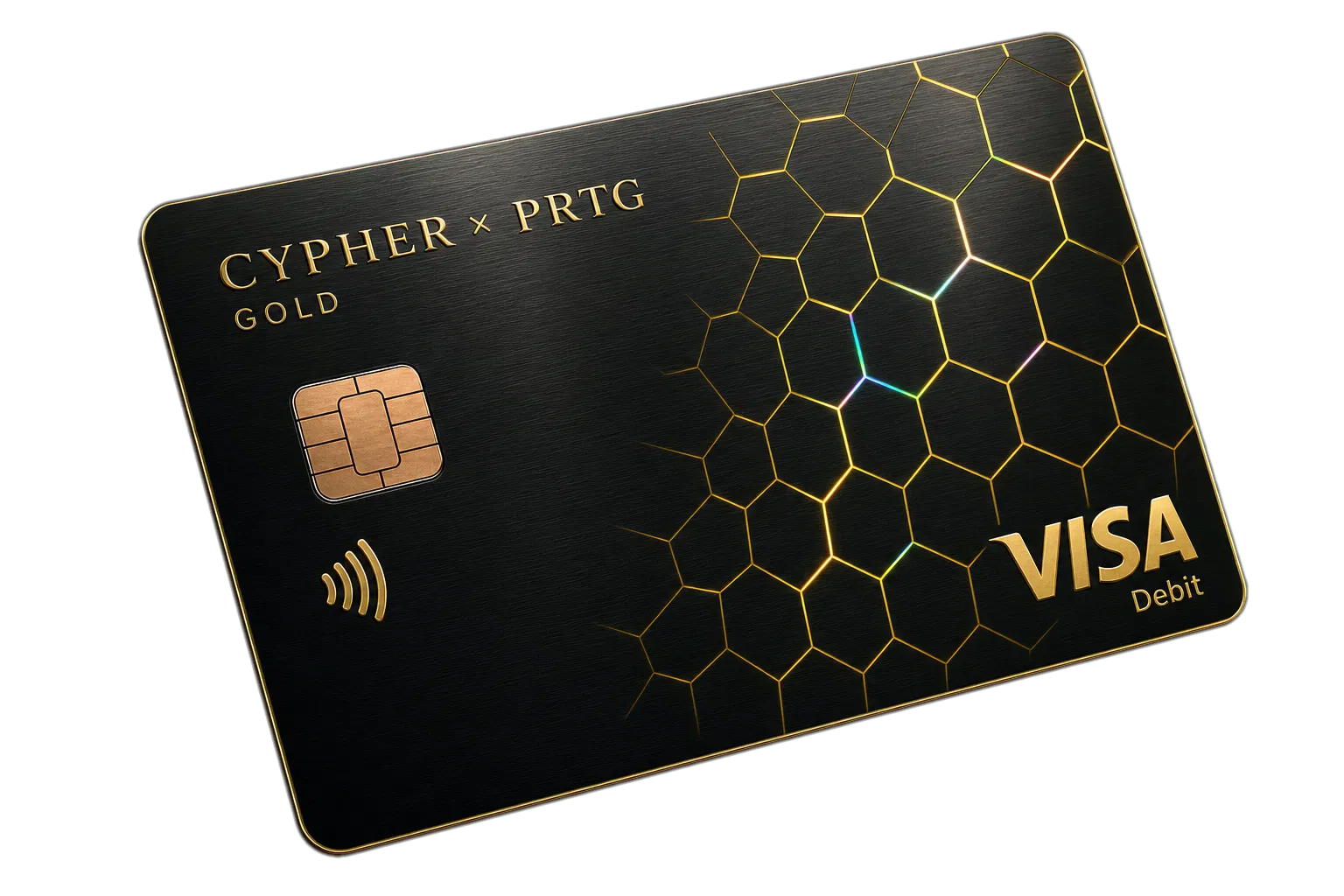 CYPHER VISA Debit Card — Front