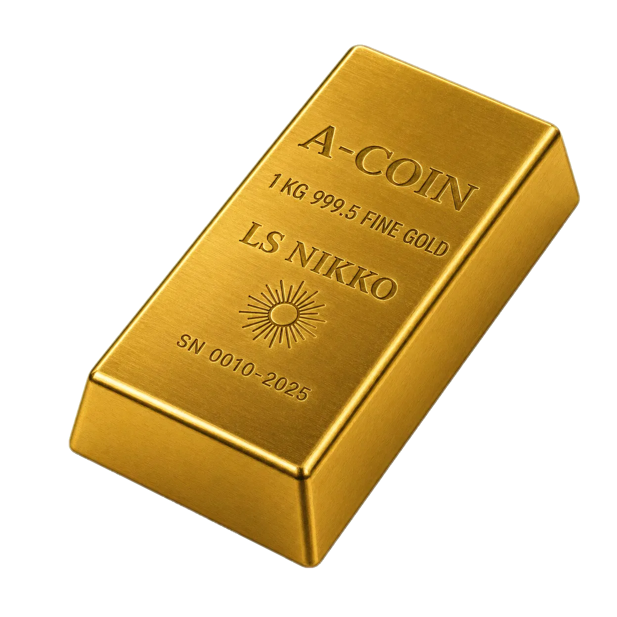 A-COIN 1kg gold bar