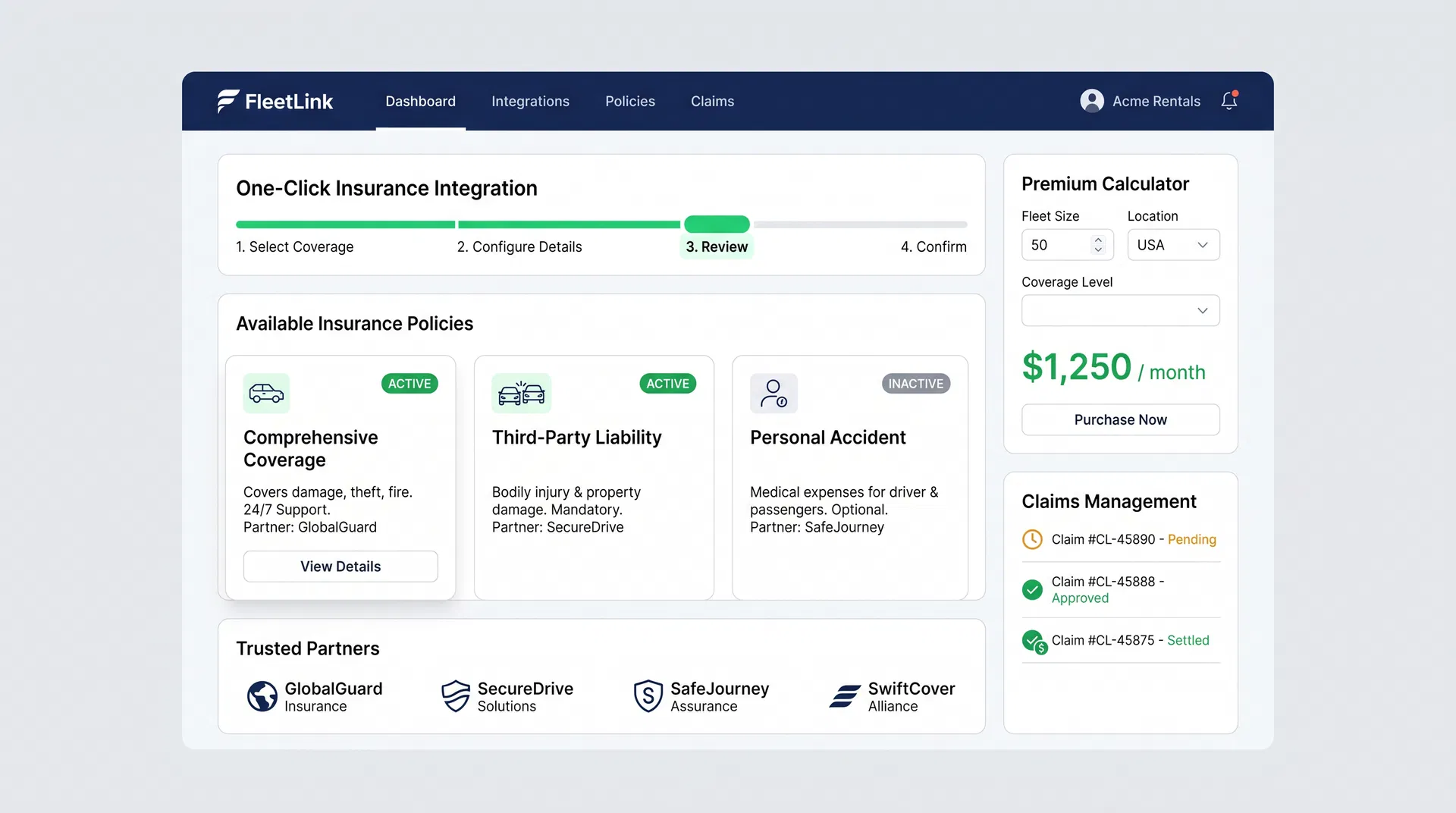 Insurance Integration