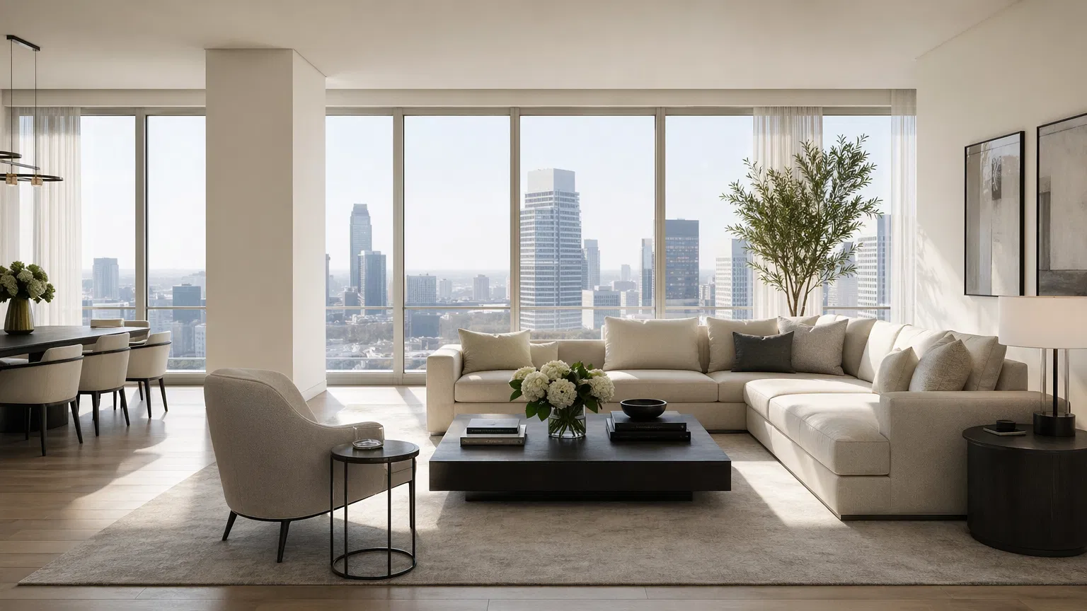 Intérieur moderne et organisé - LESA Multiservices