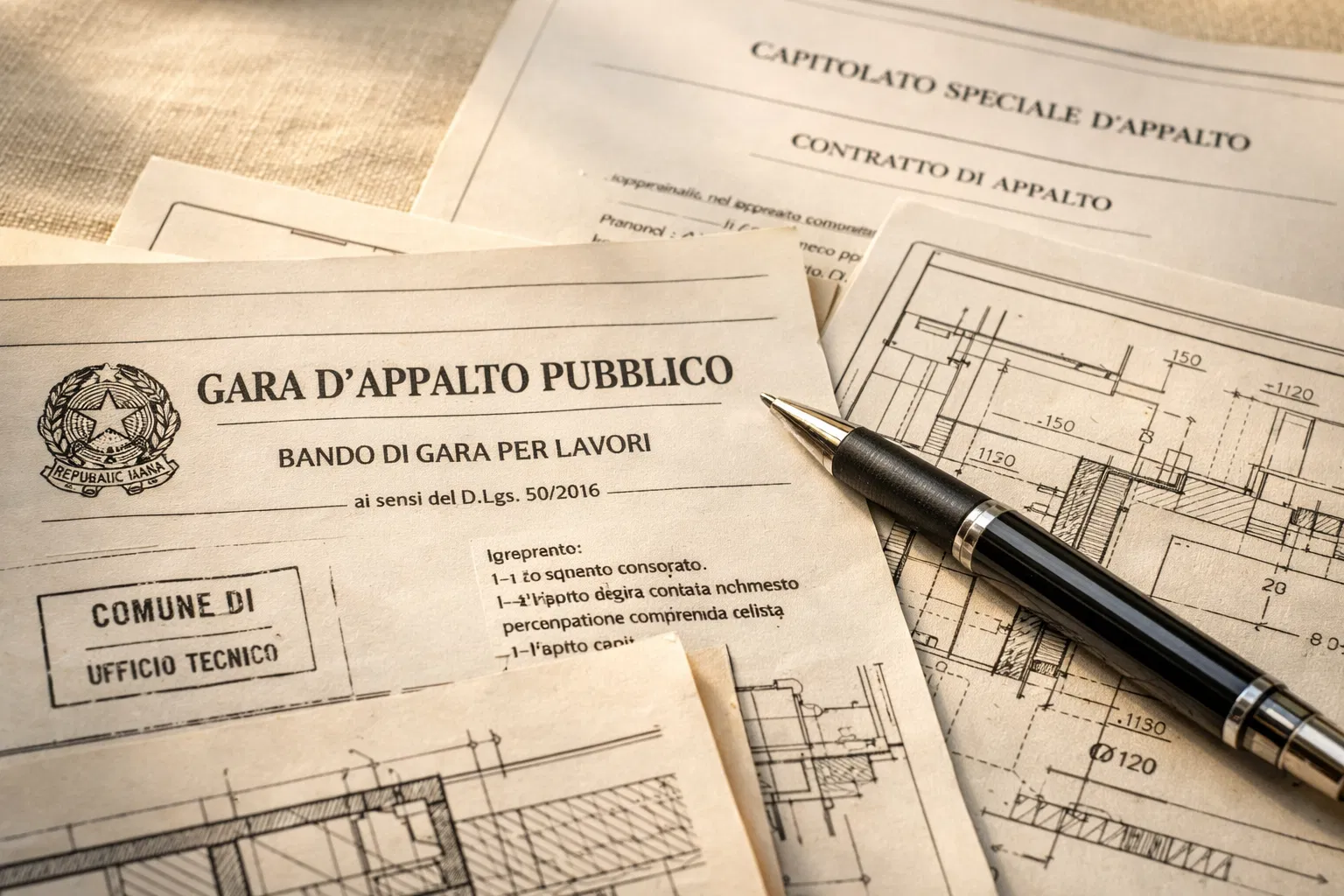 Documenti di appalto pubblico