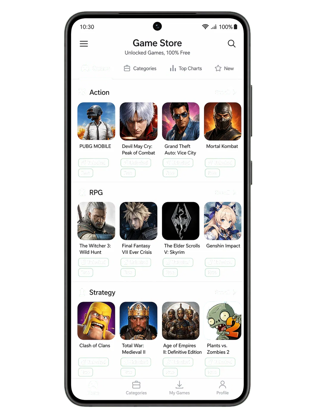 Unlocked App Versions