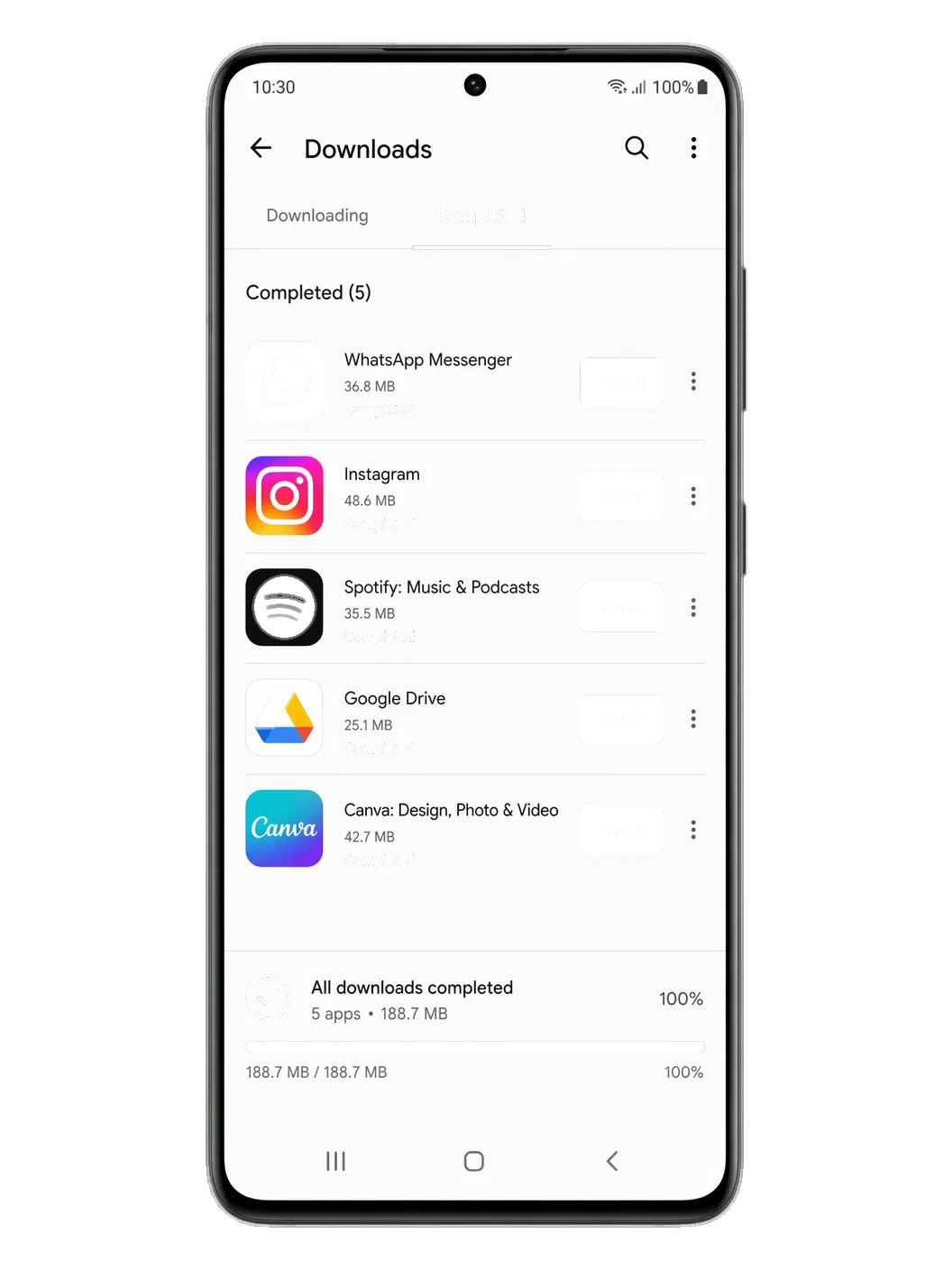 Seamless Download Experience
