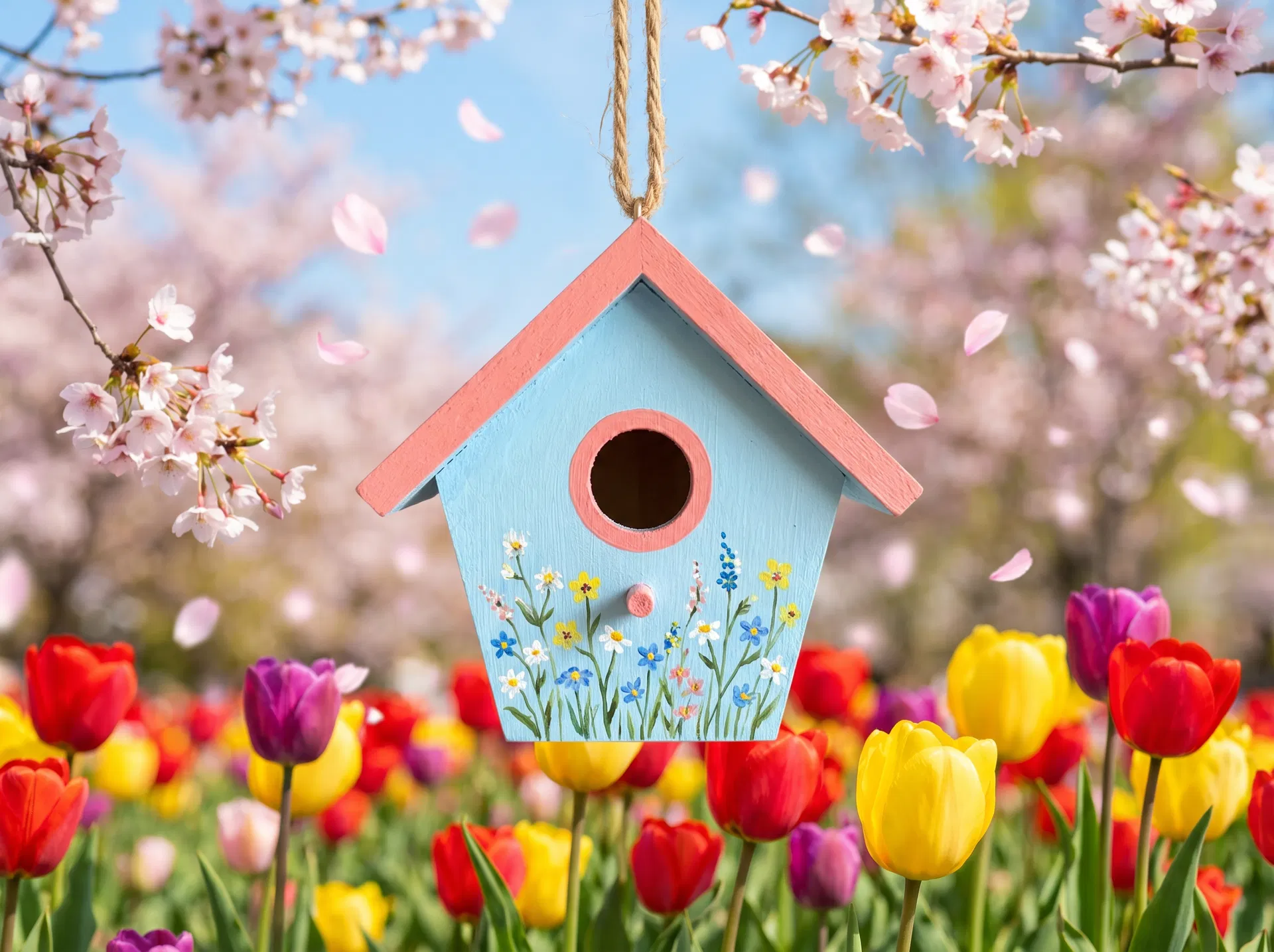 4" Tiny Birdhouse