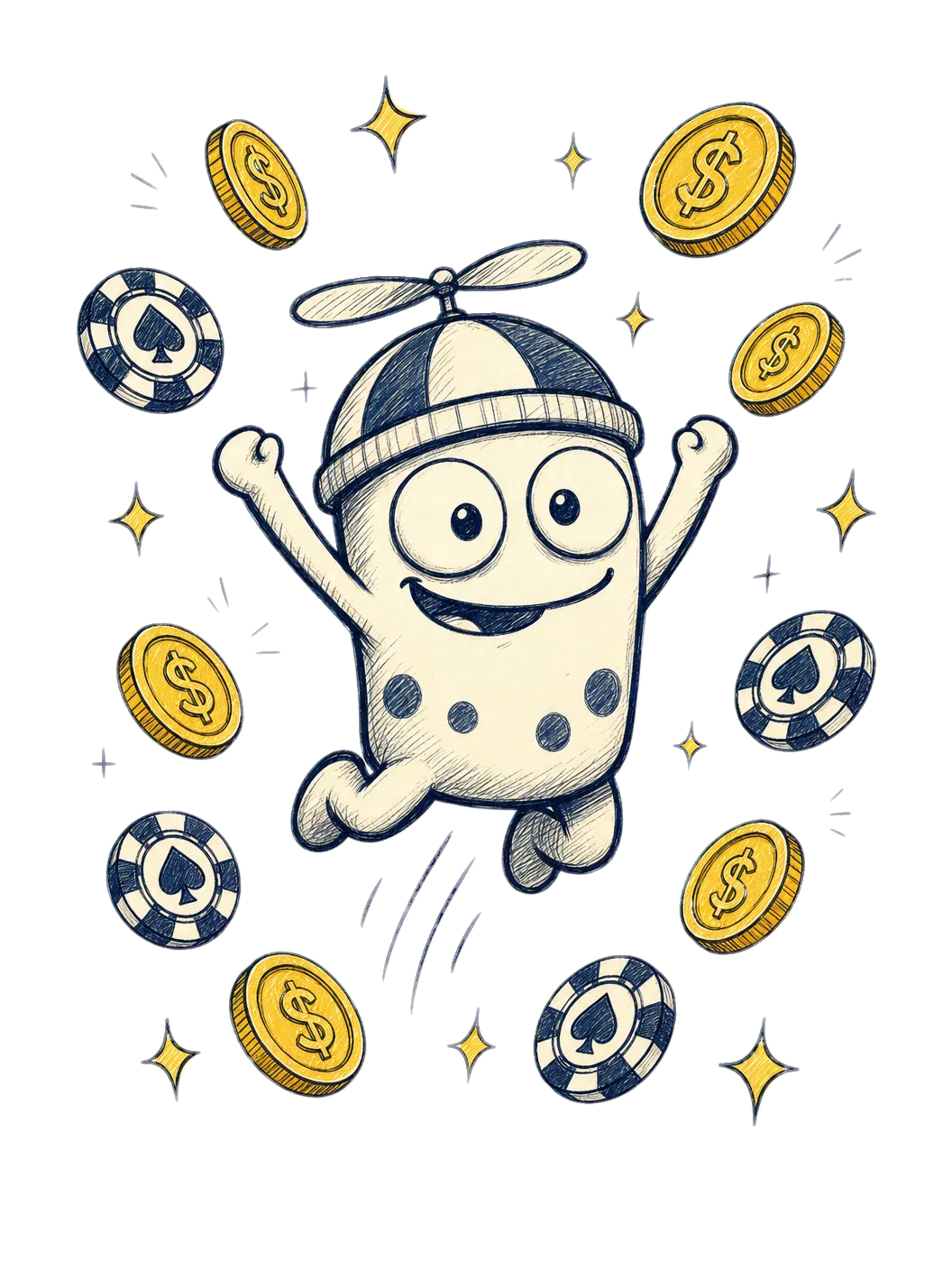 Персонаж Doodle Jump Casino