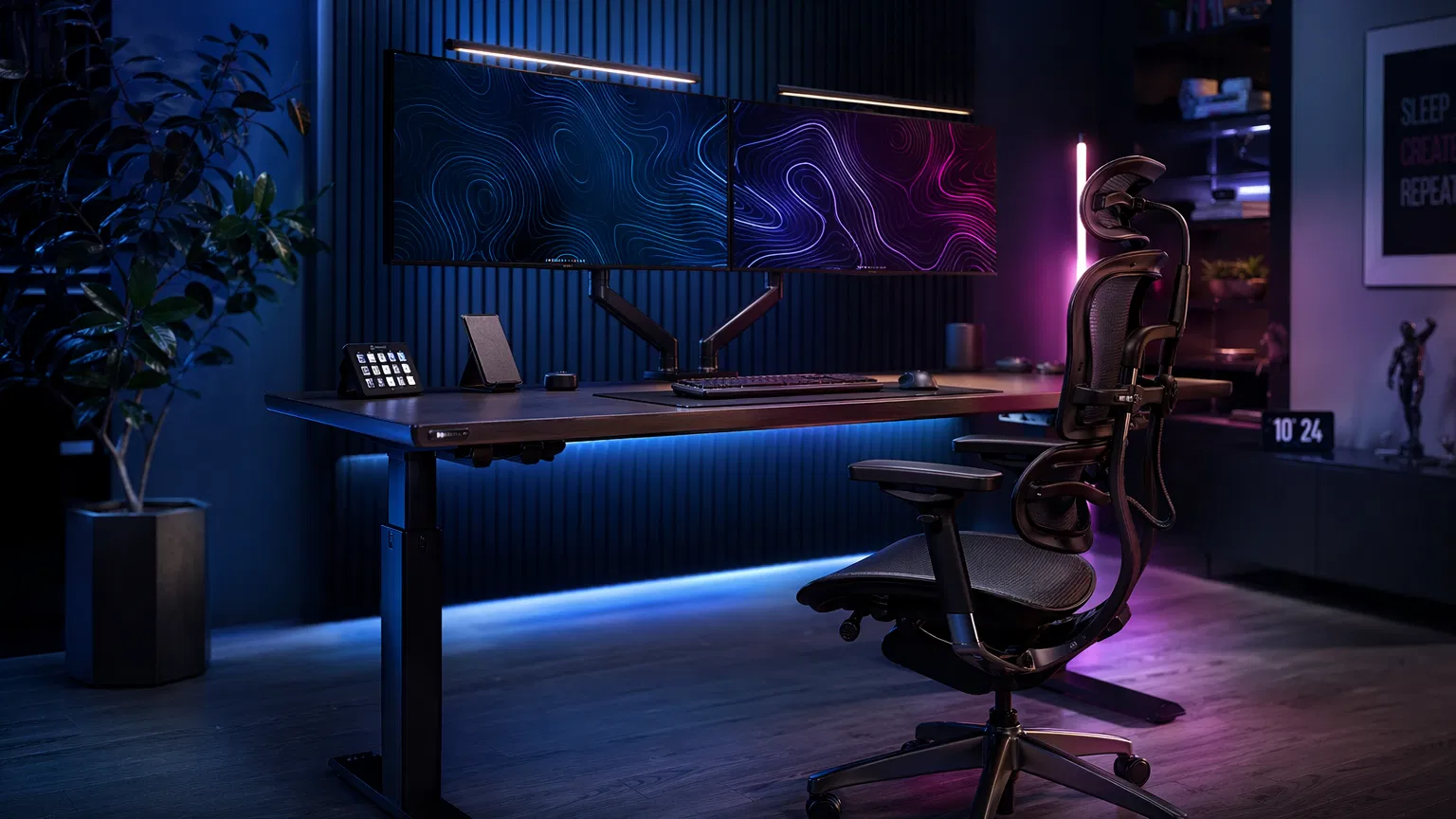 Setup ergonómico profesional