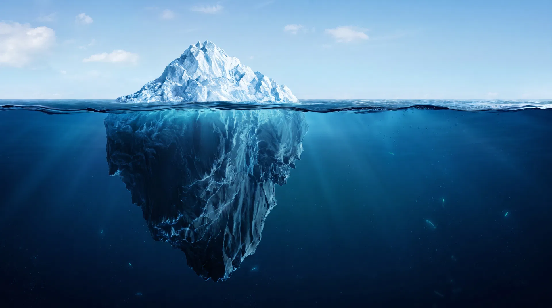 The piracy iceberg - most infringements are hidden