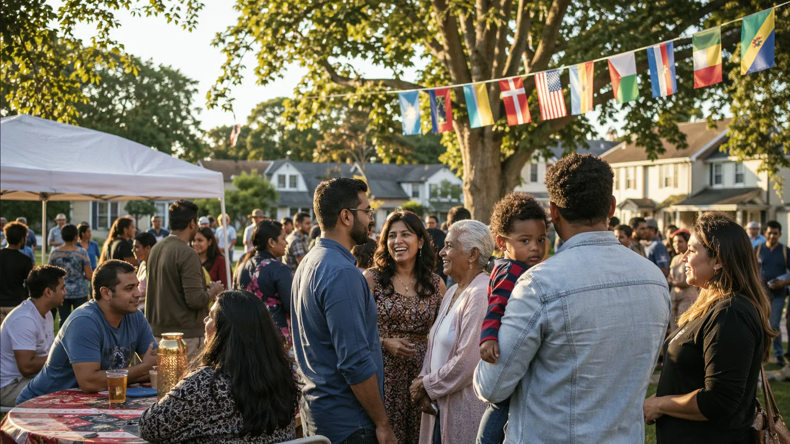 Community gathering in Virginia's 7th District