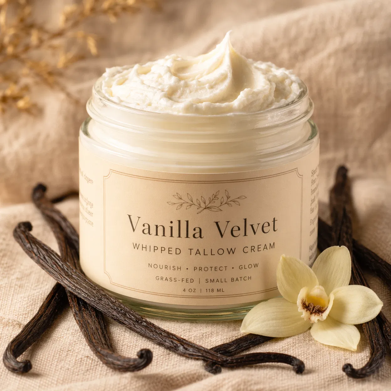 Silk Whipped Tallow Cream