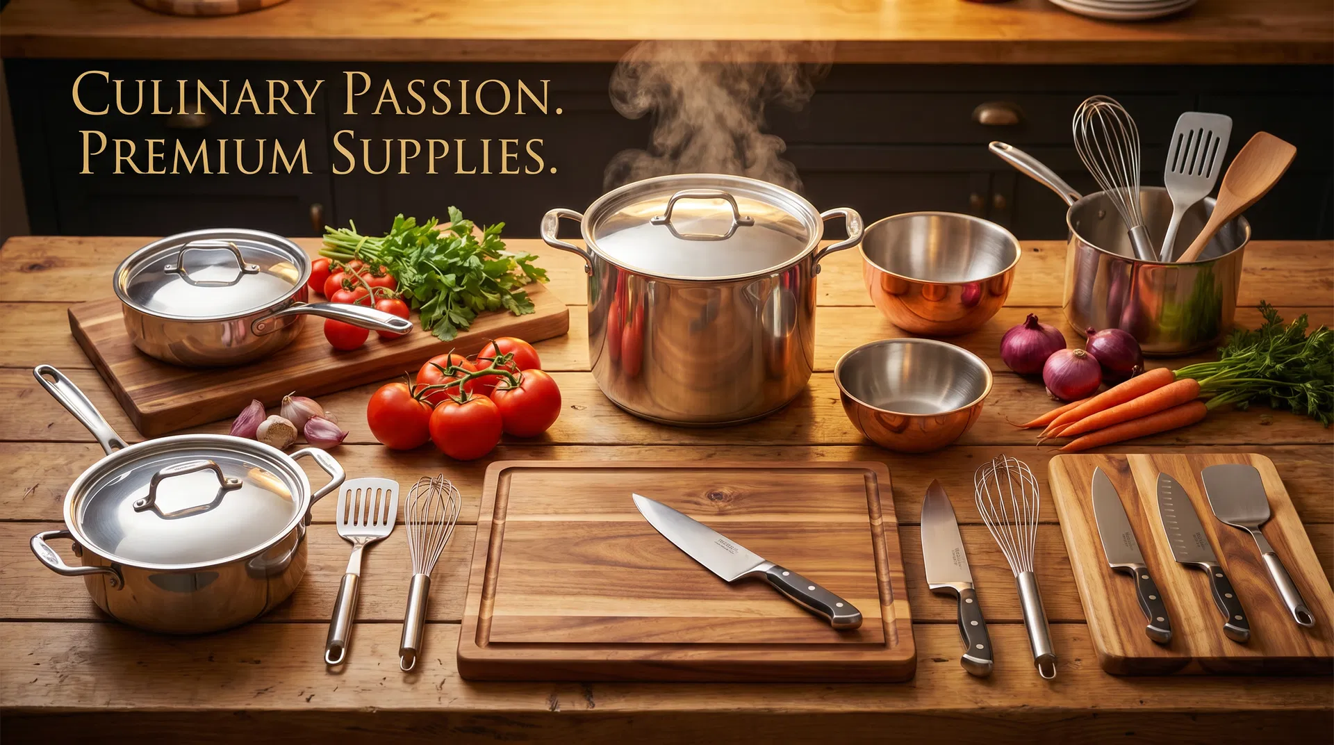 Premium cooking supplies