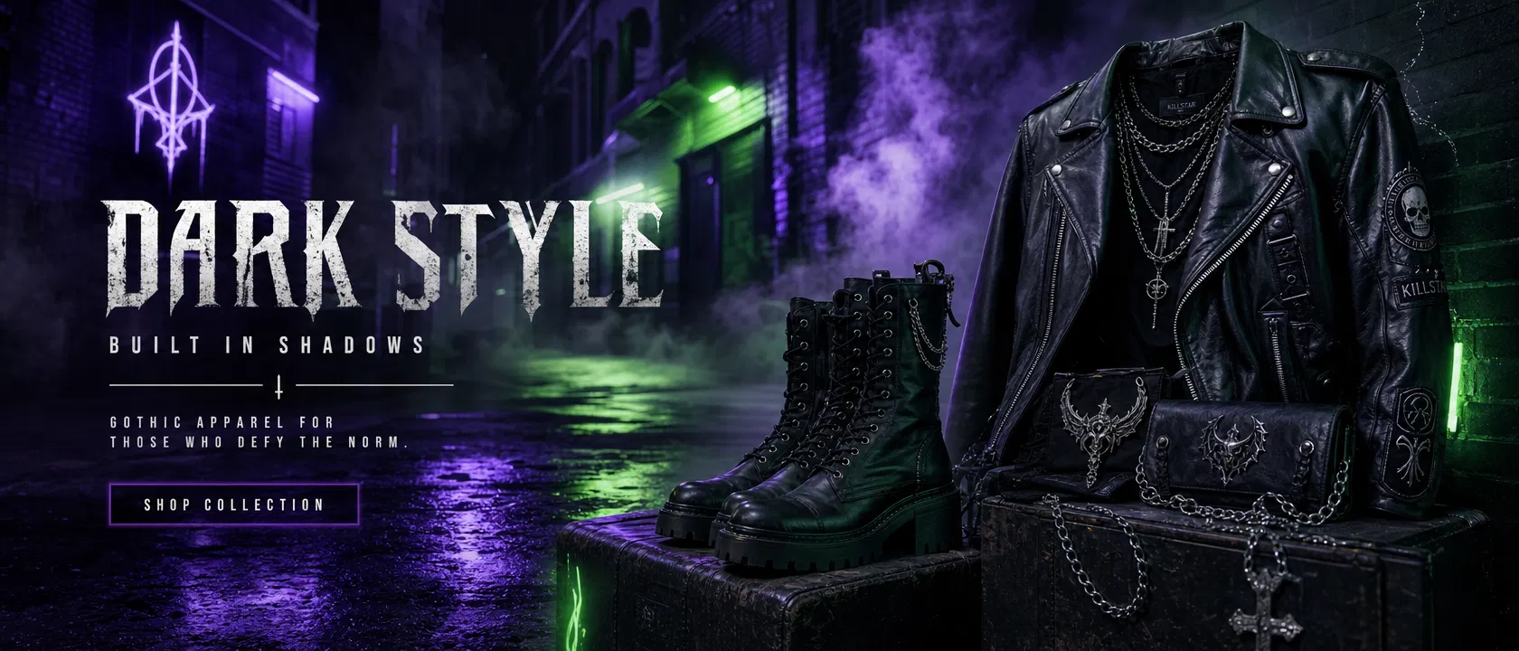 Gothic fashion collection