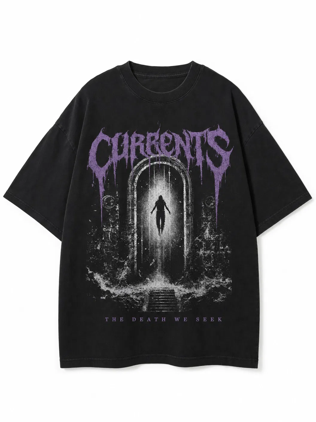 Distressed Band Tee