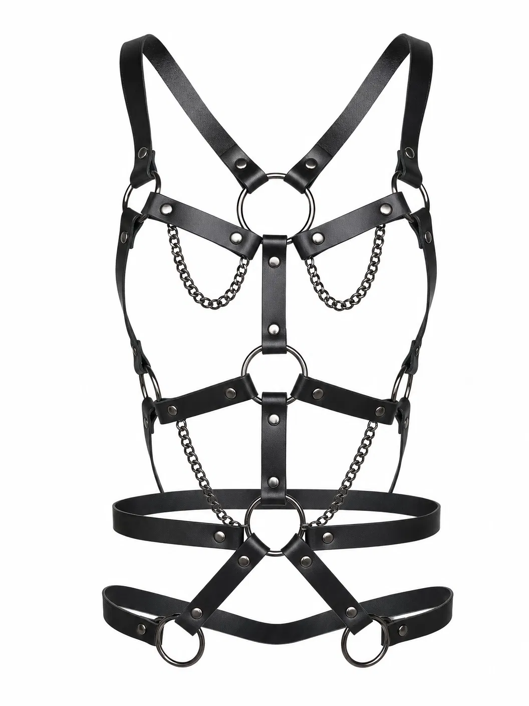Leather Chain Harness
