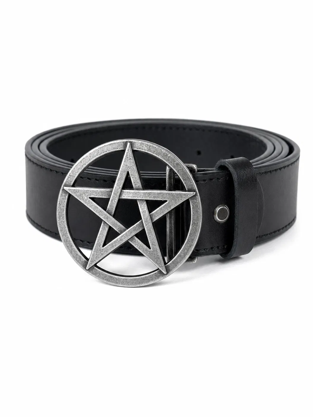 Pentagram Buckle Belt