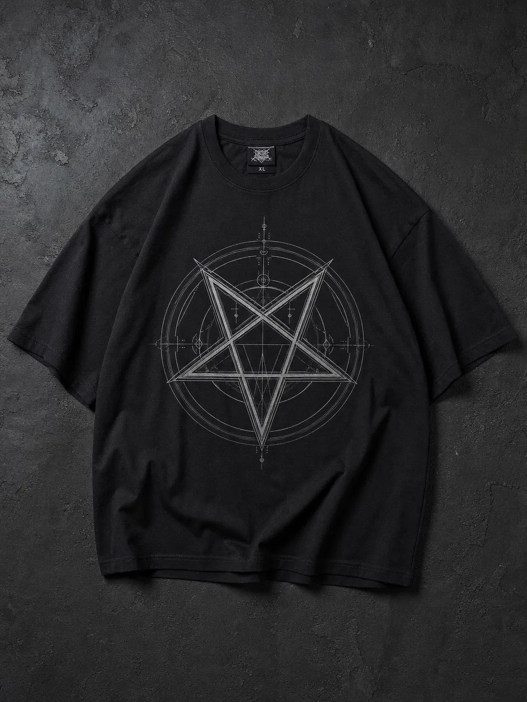Sacred Geometry Pentagram Tee