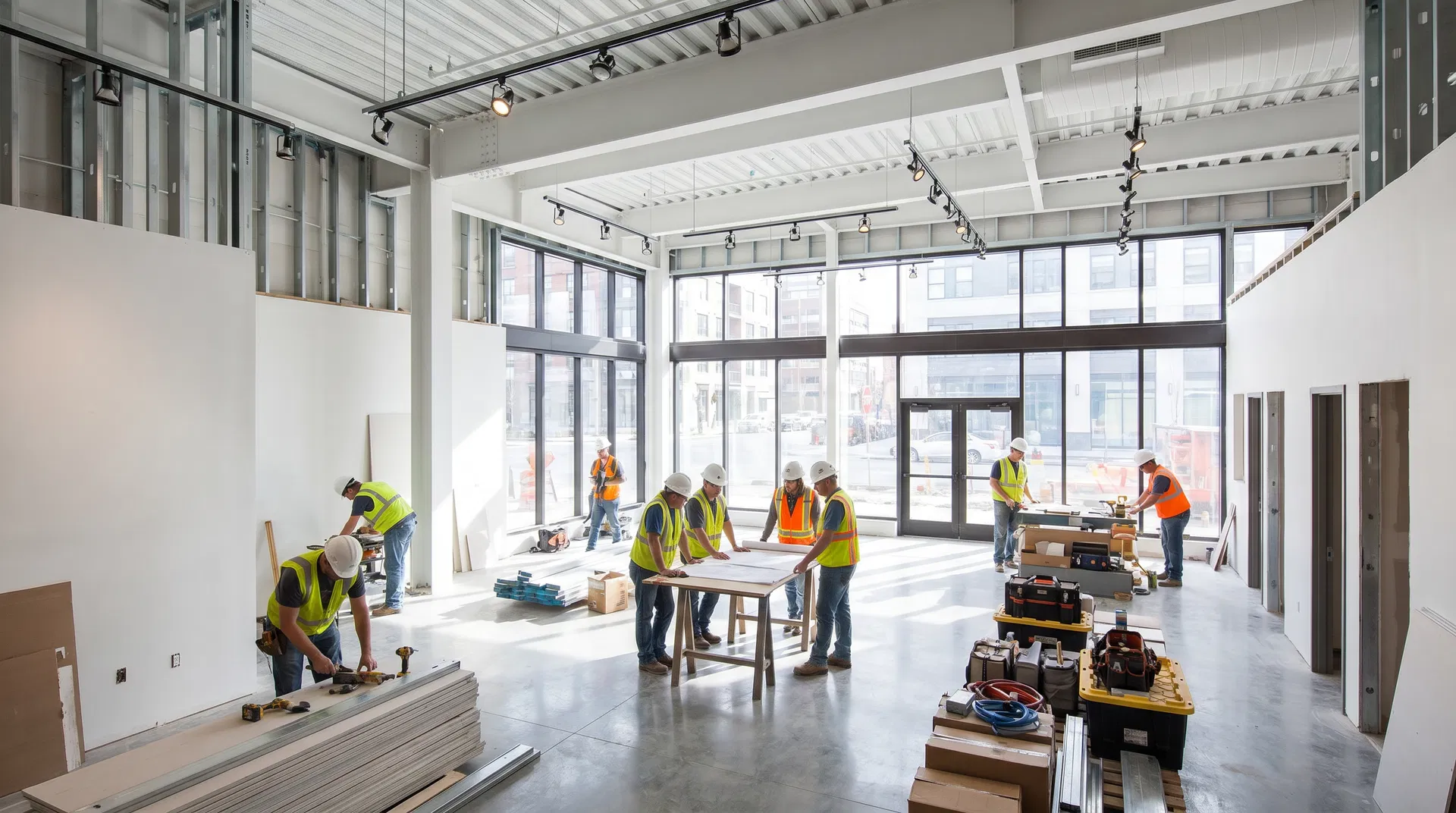 SPMC commercial construction