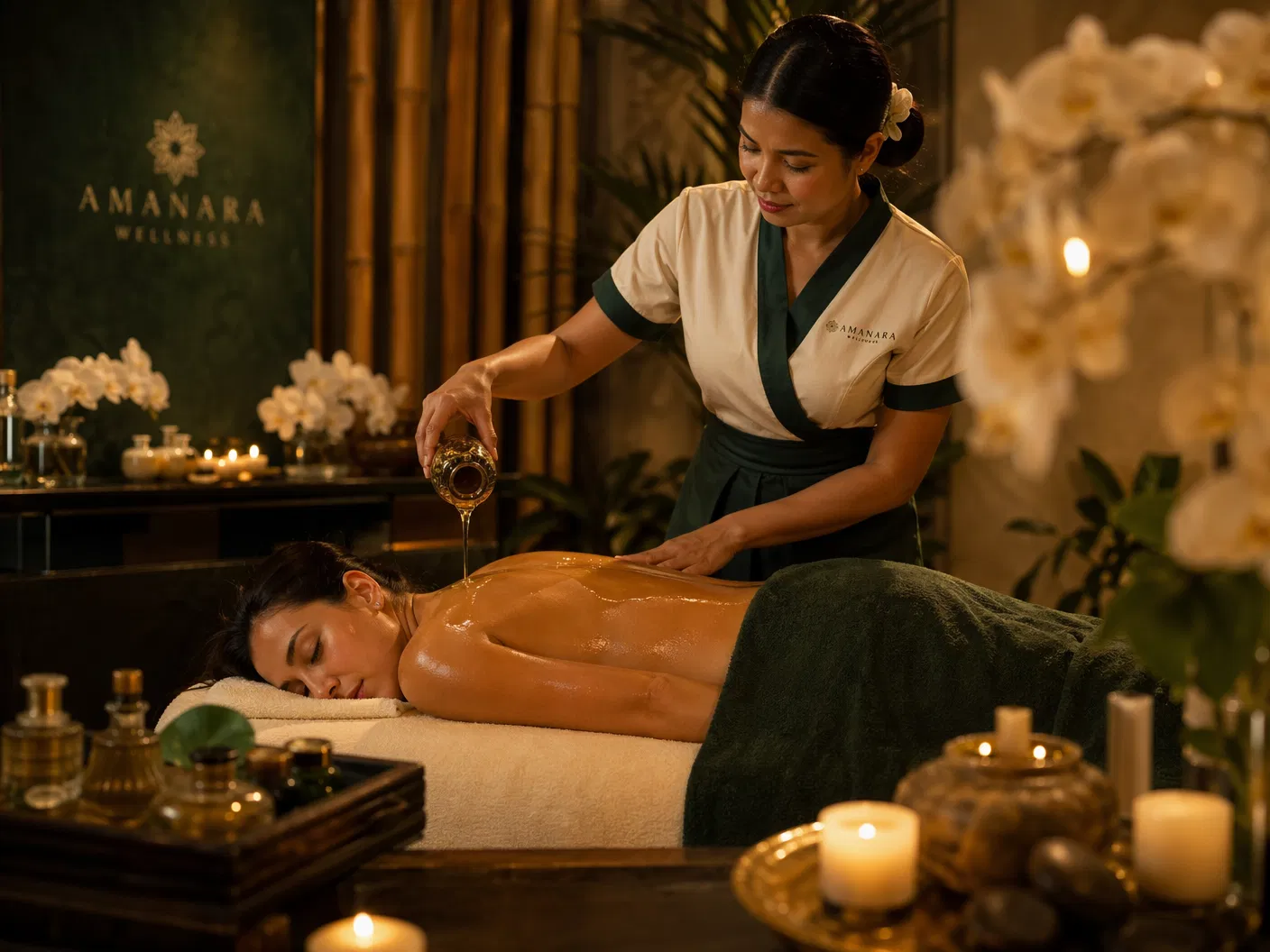 Aromatherapy Oil Massage