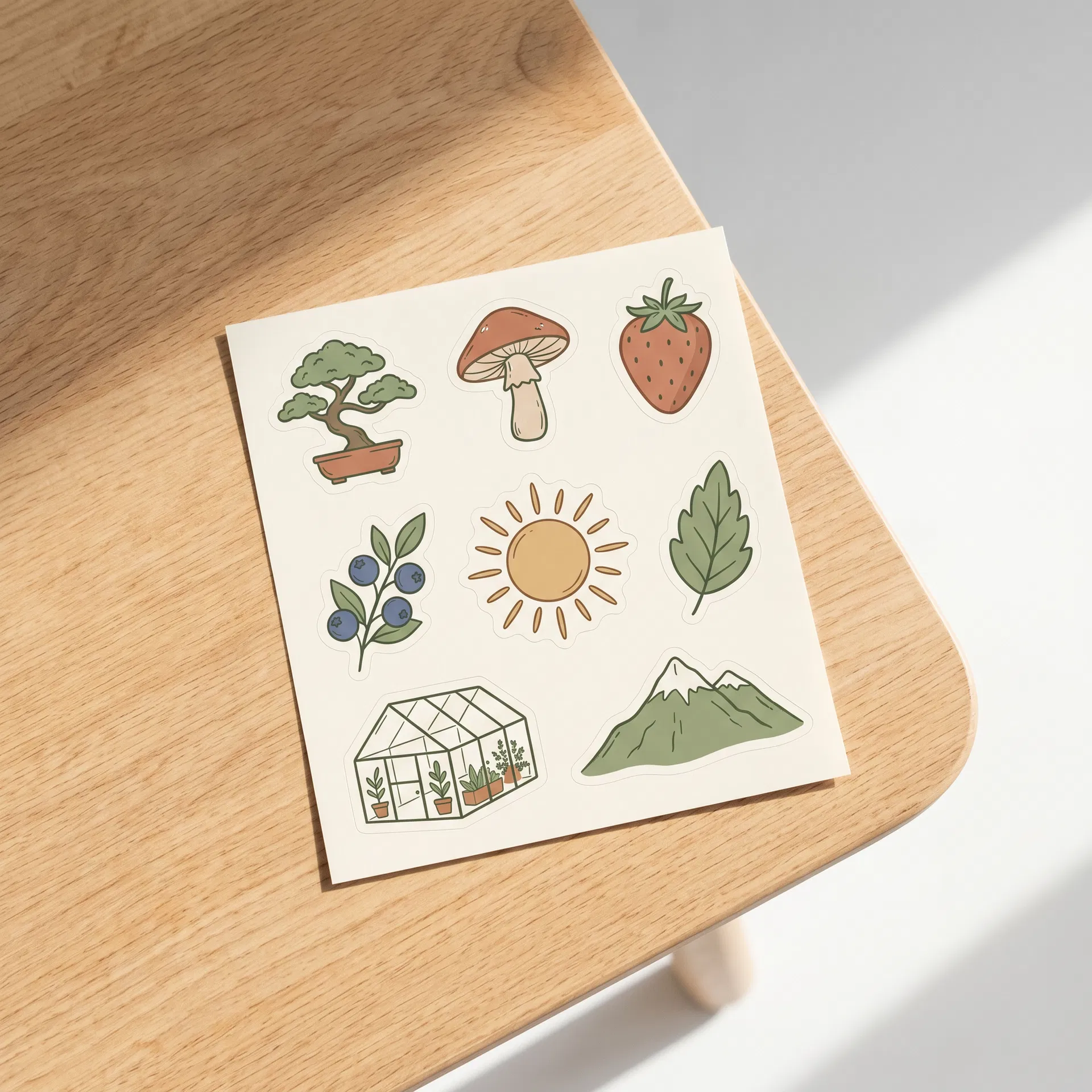 Swartz's Organics Sticker Sheet