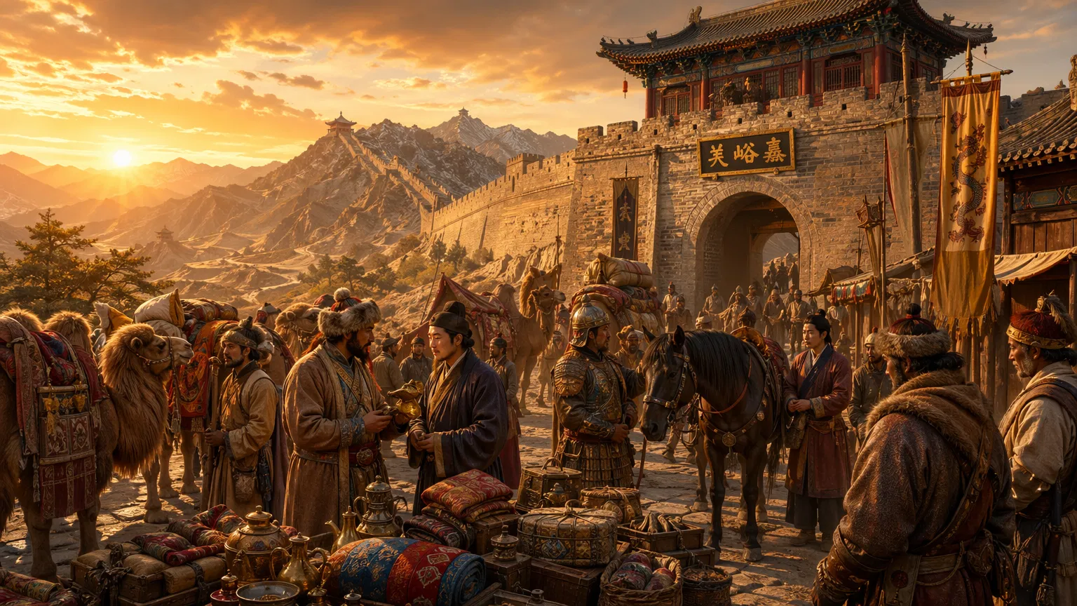 絲綢之路貿易隊伍