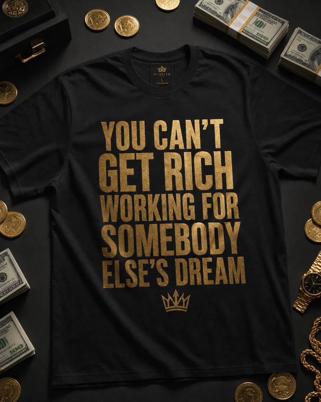 Can't Get Rich Tee