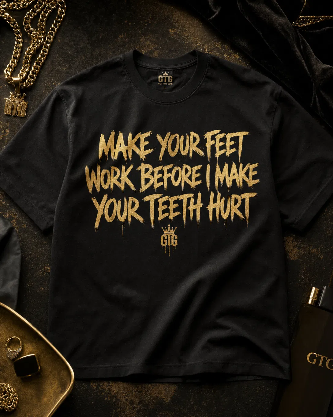 Make Your Feet Work Tee