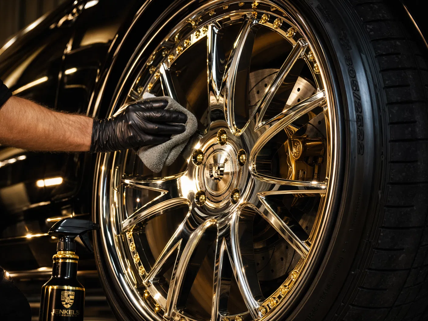 Wheel detailing