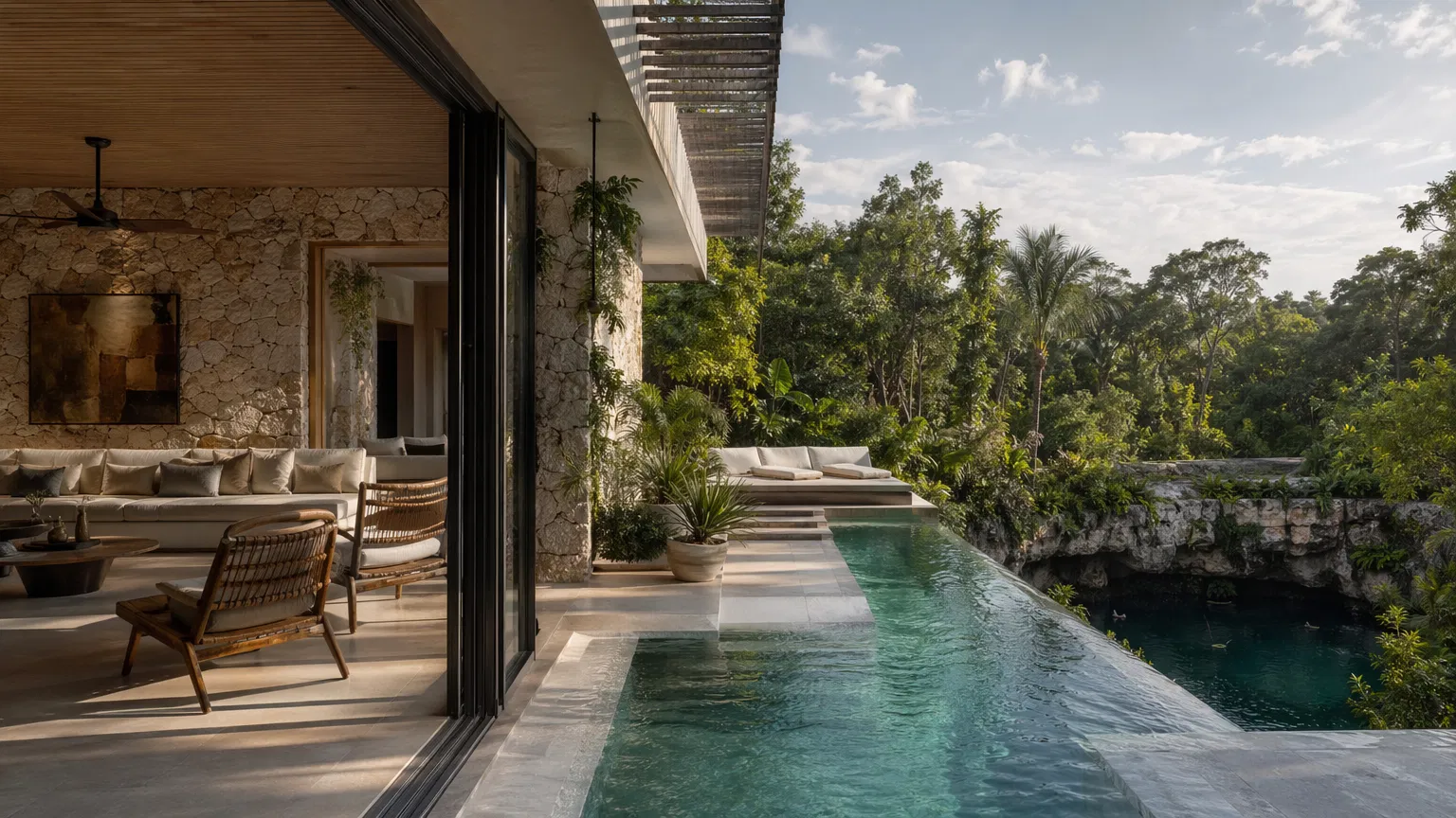 Luxury villas in Riviera Maya