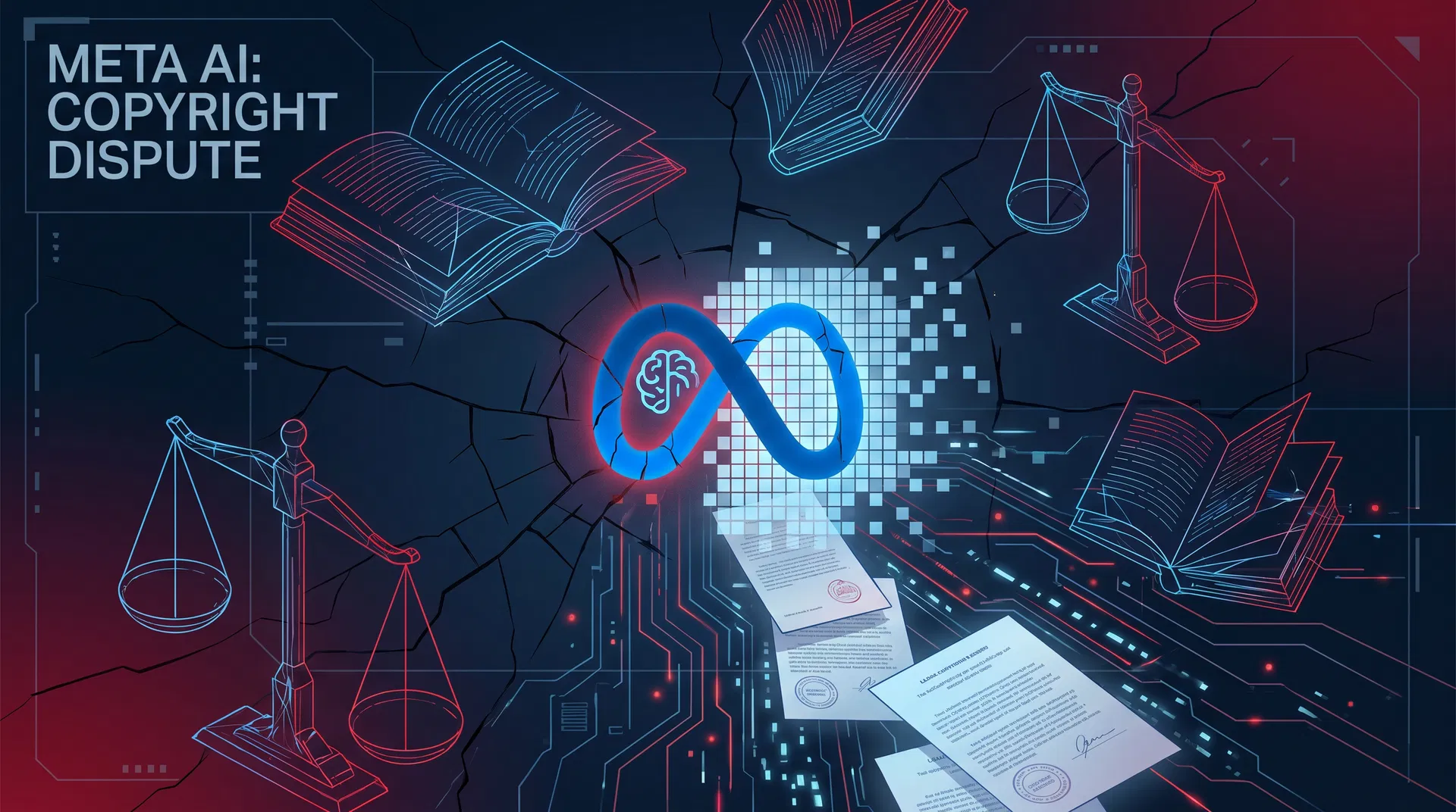 Five Publishers Sue Meta Over Llama: The AI Copyright War Escalates