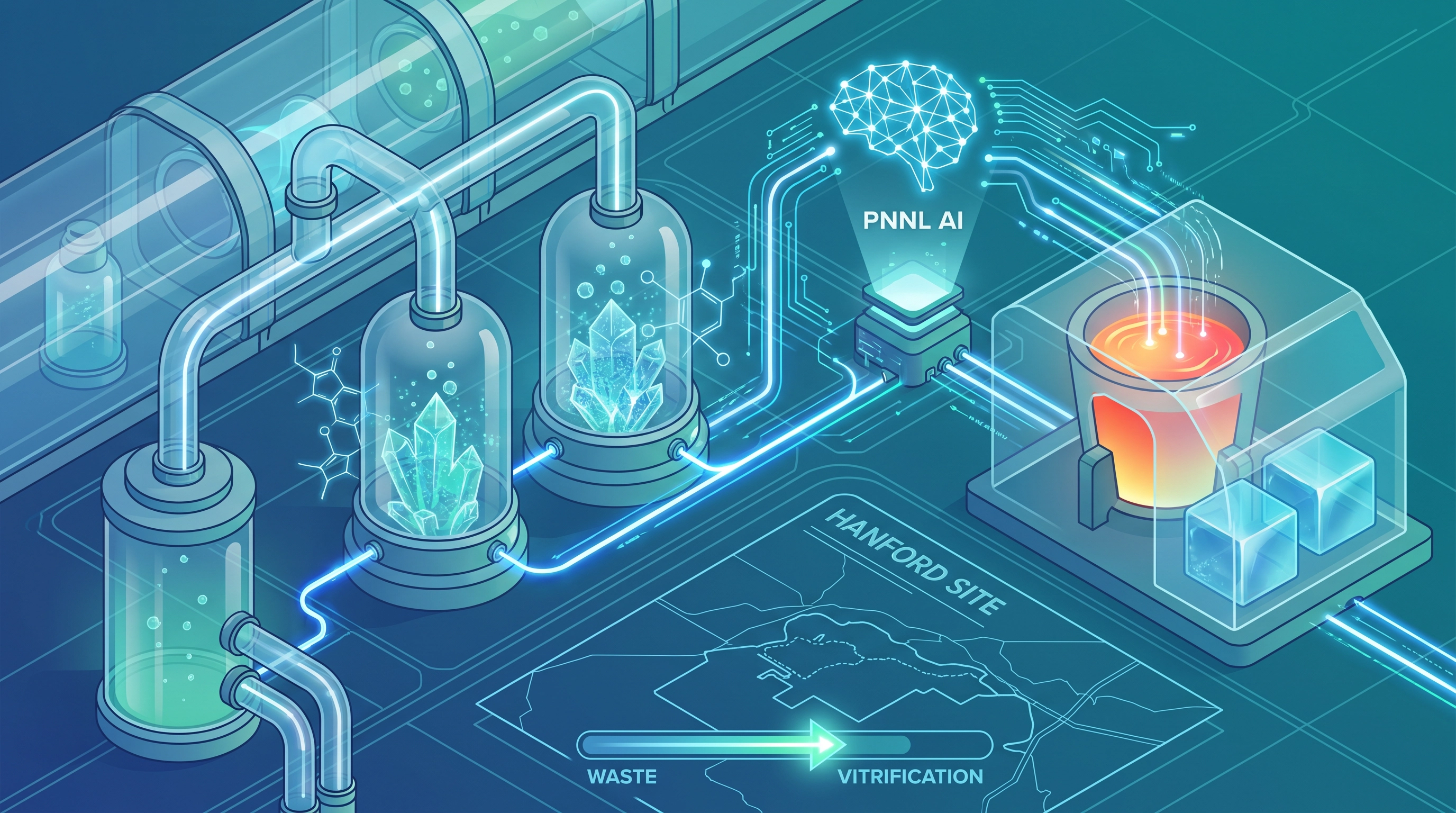 AI Solves a 75-Year-Old Problem: Optimizing Nuclear Waste Vitrification at Hanford