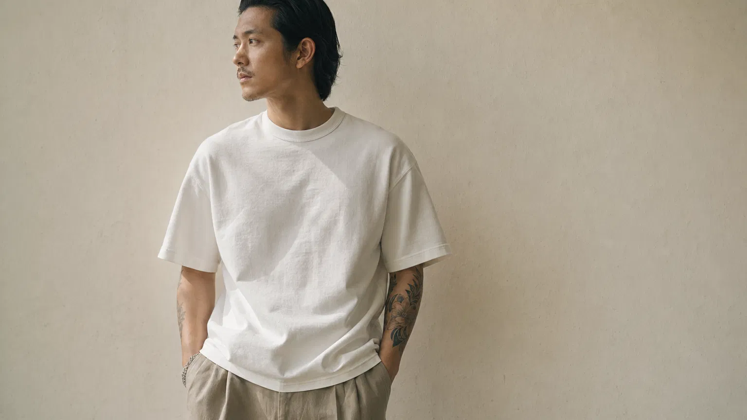 经典重磅纯棉圆领T恤 2