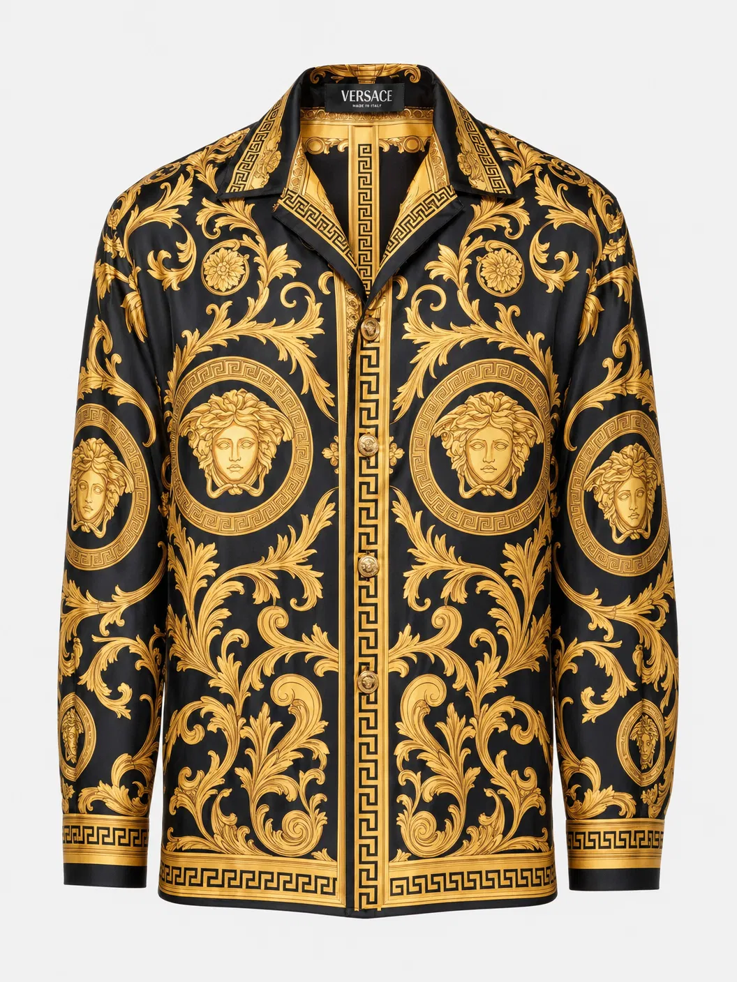 Versace Medusa Silk Shirt
