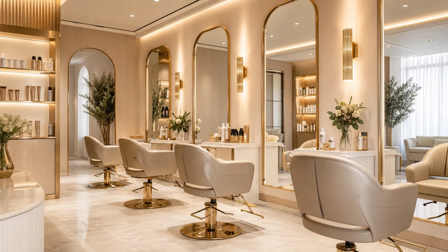 Salon de coiffure élégant Carole B Coiffure