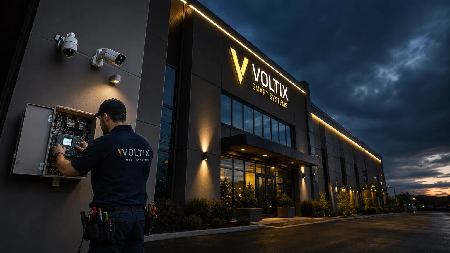 Voltech team at work