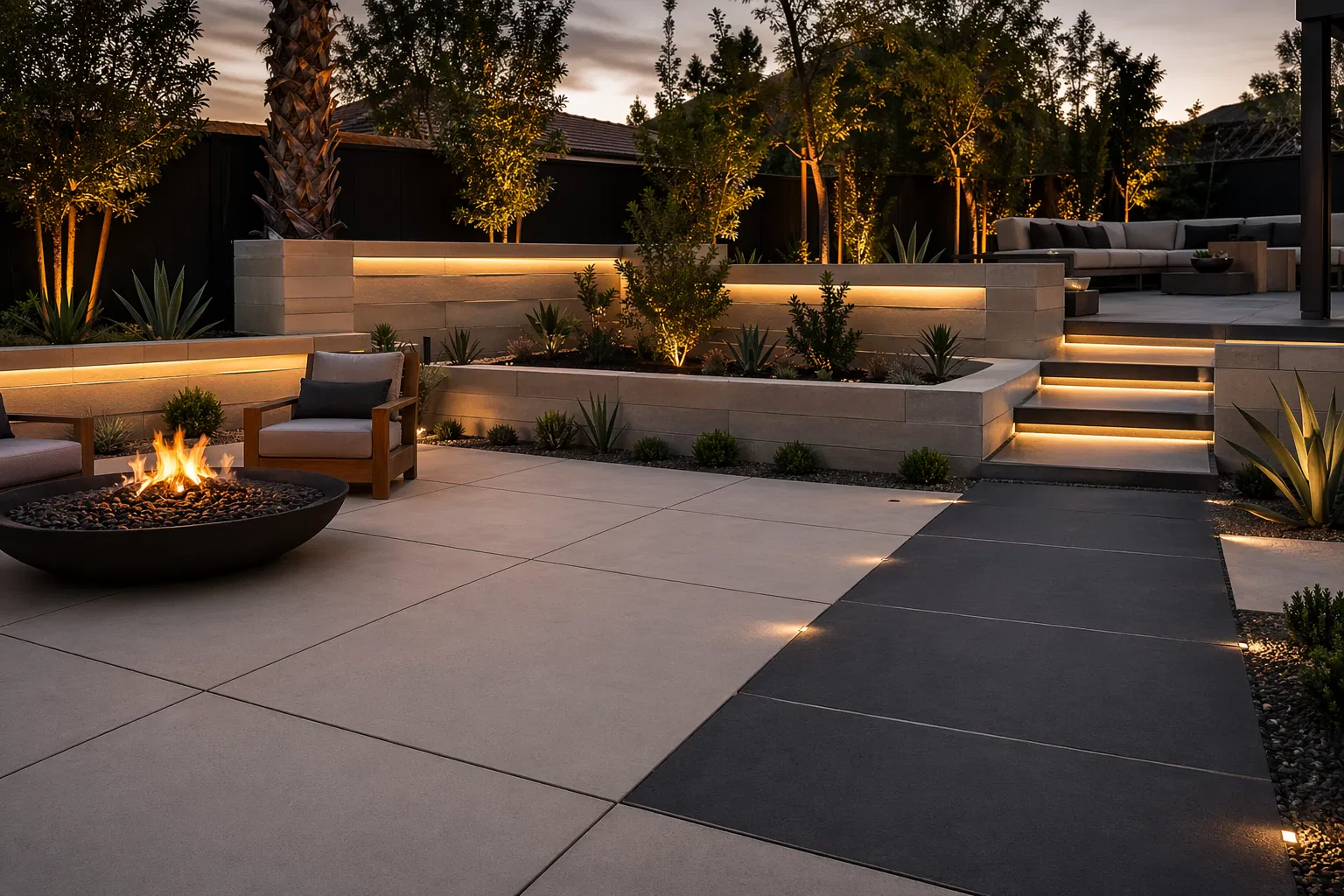 Landscaping project