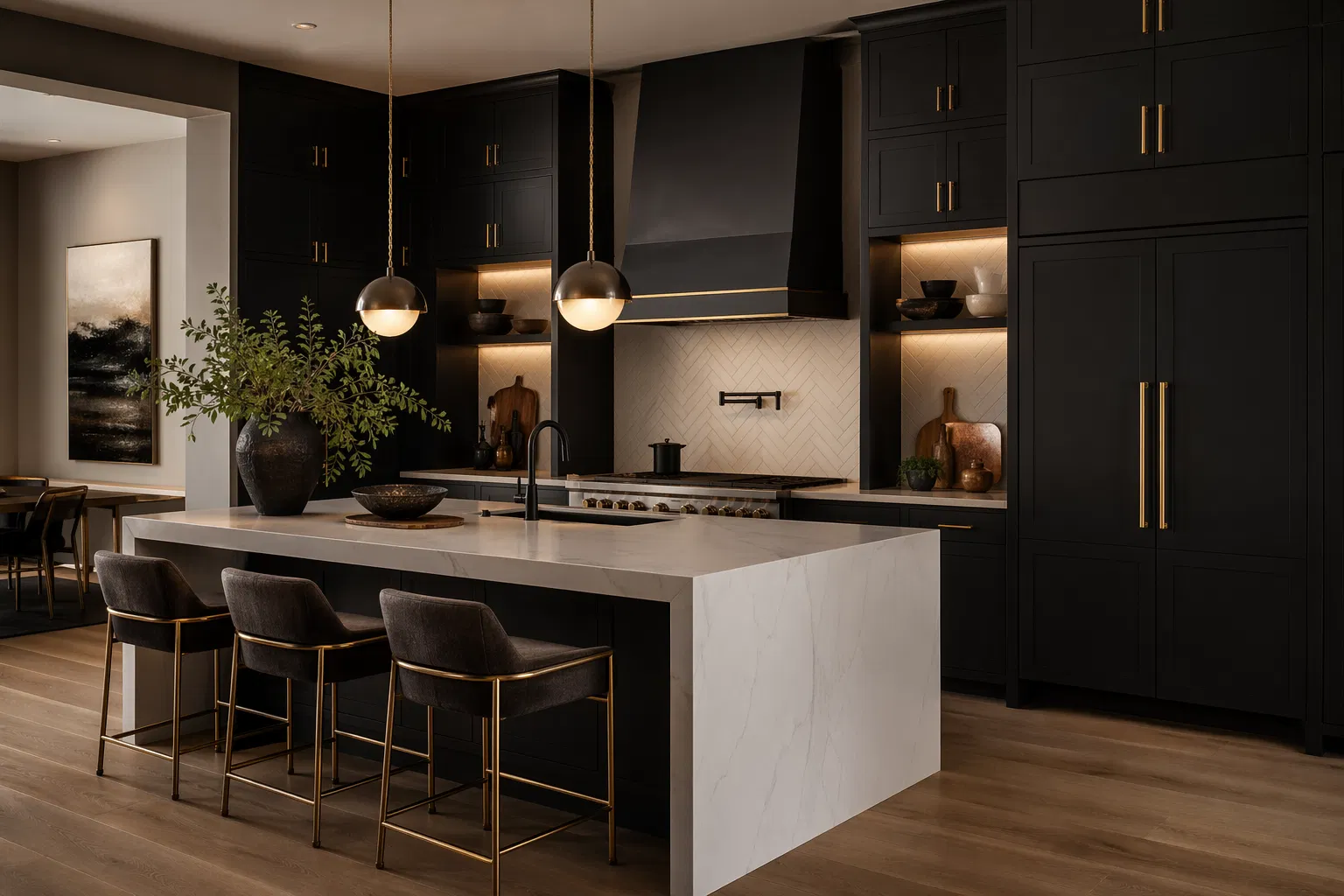 Luxury kitchen remodel by MCG