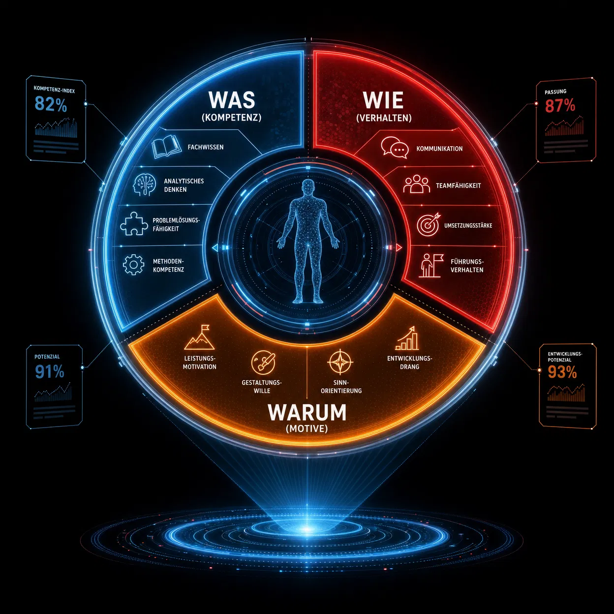 INSIGHTS MDI Assessment Visualisierung