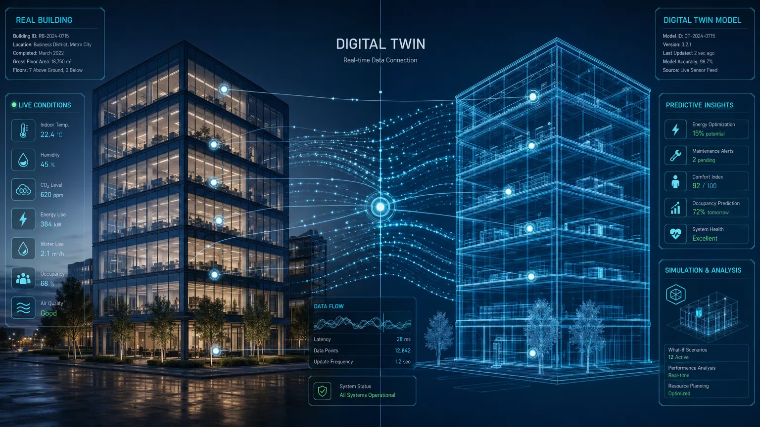 Digitaler Zwilling für Bestandsgebäude – Kosten & Nutzen