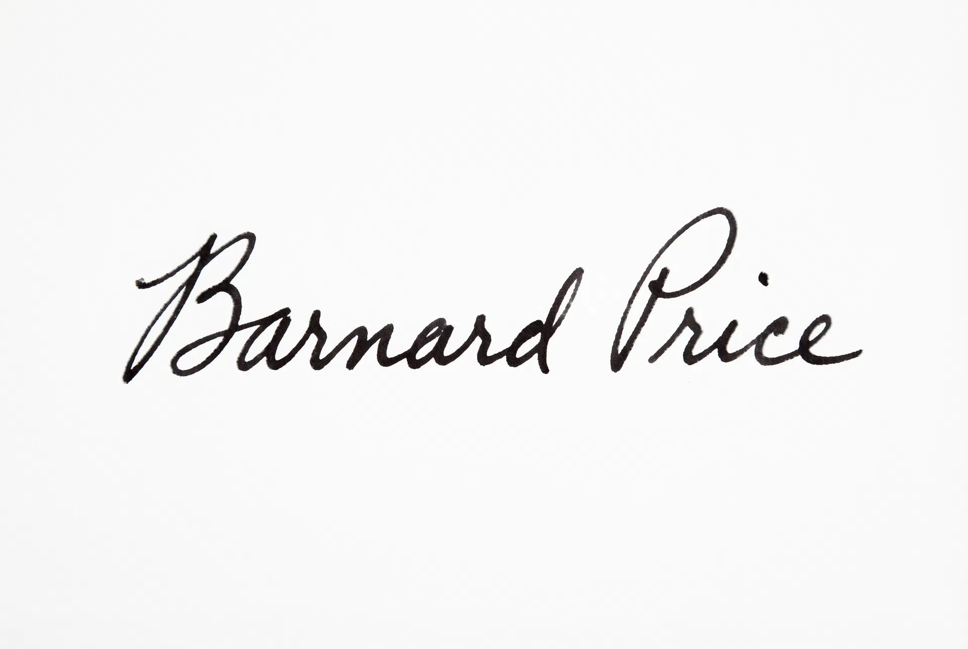 Barnard Price signature