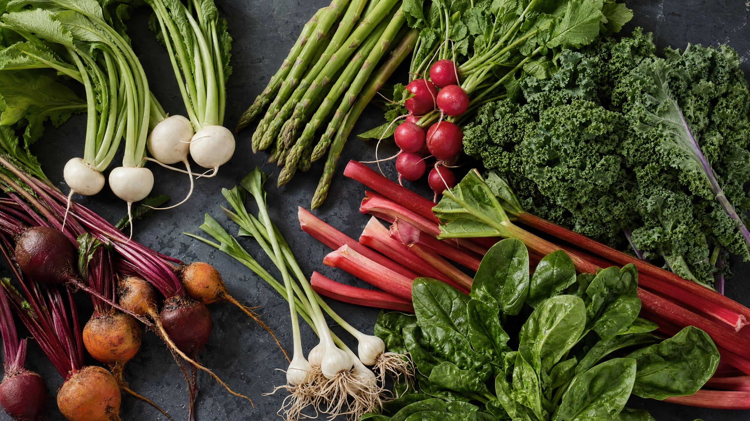 Spring vegetables from Illinois and Indiana farms