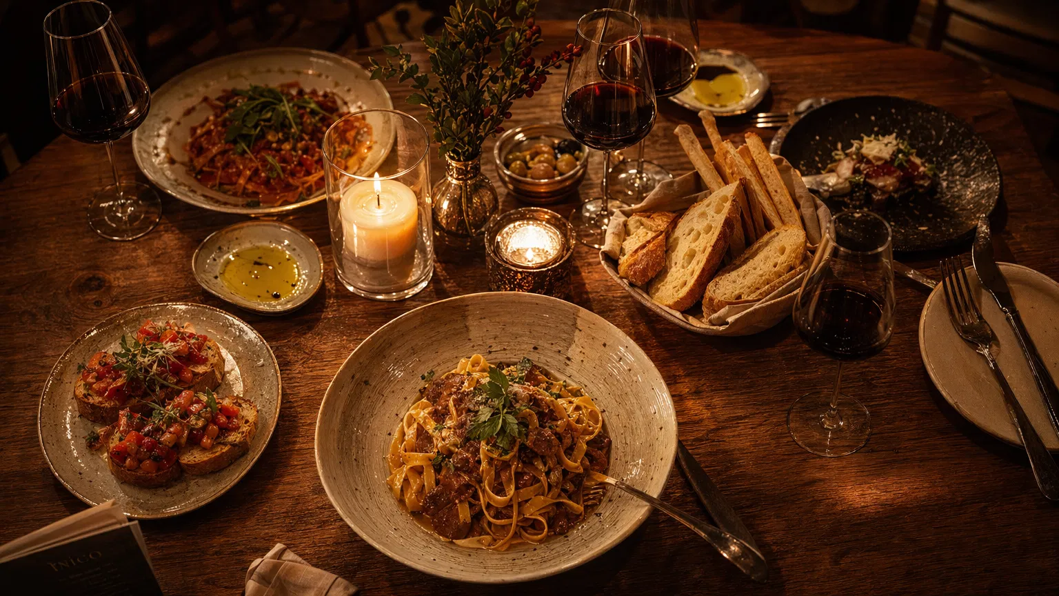Elegant dining table