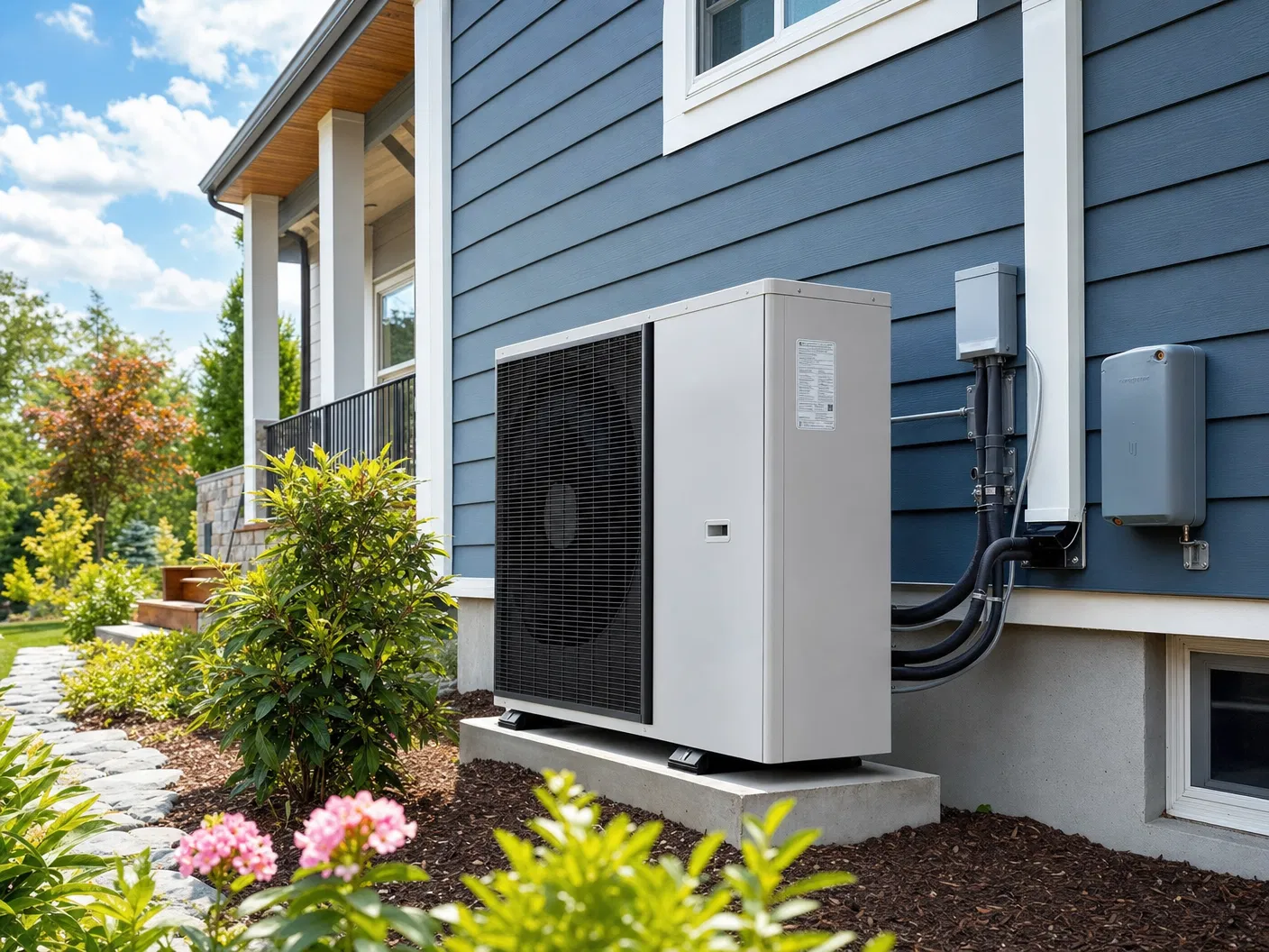 Heat pump installation
