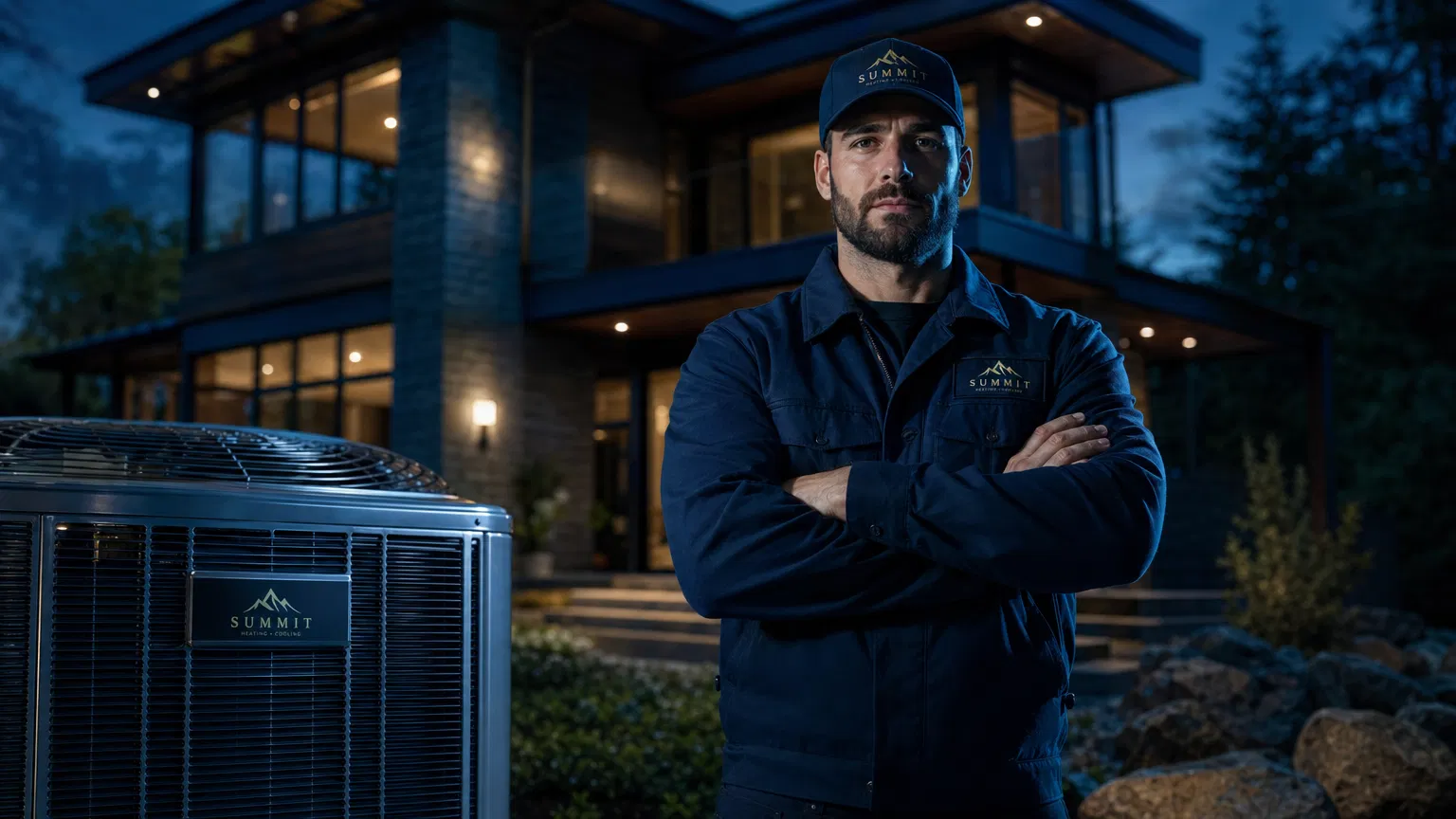 Arctic Air HVAC technician